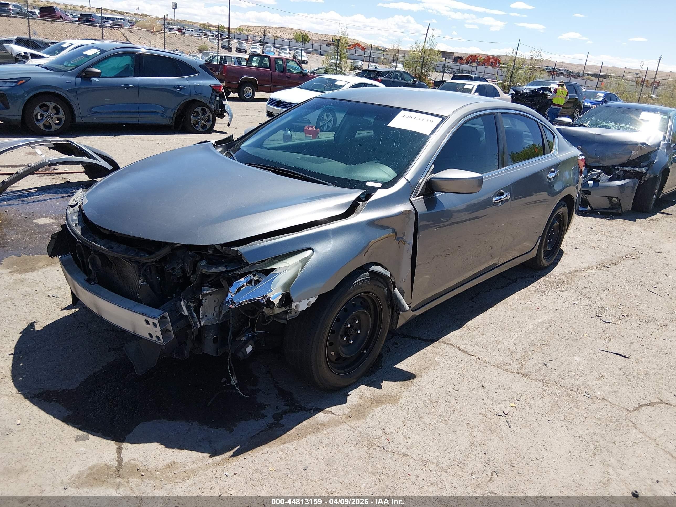 2015 Nissan Altima 2.5 S Gray vin: 1N4AL3AP7FC289819