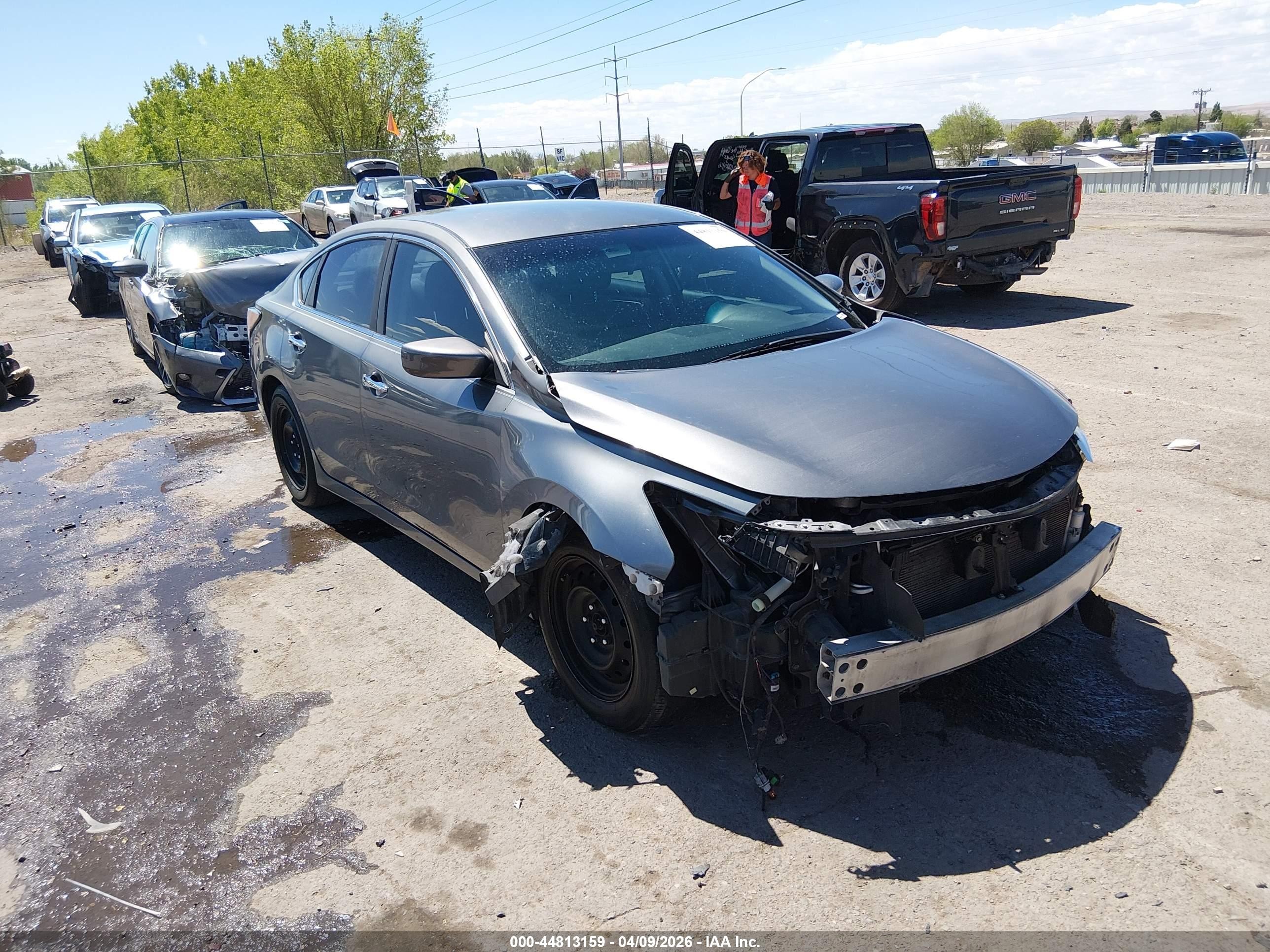 2015 Nissan Altima 2.5 S Gray vin: 1N4AL3AP7FC289819