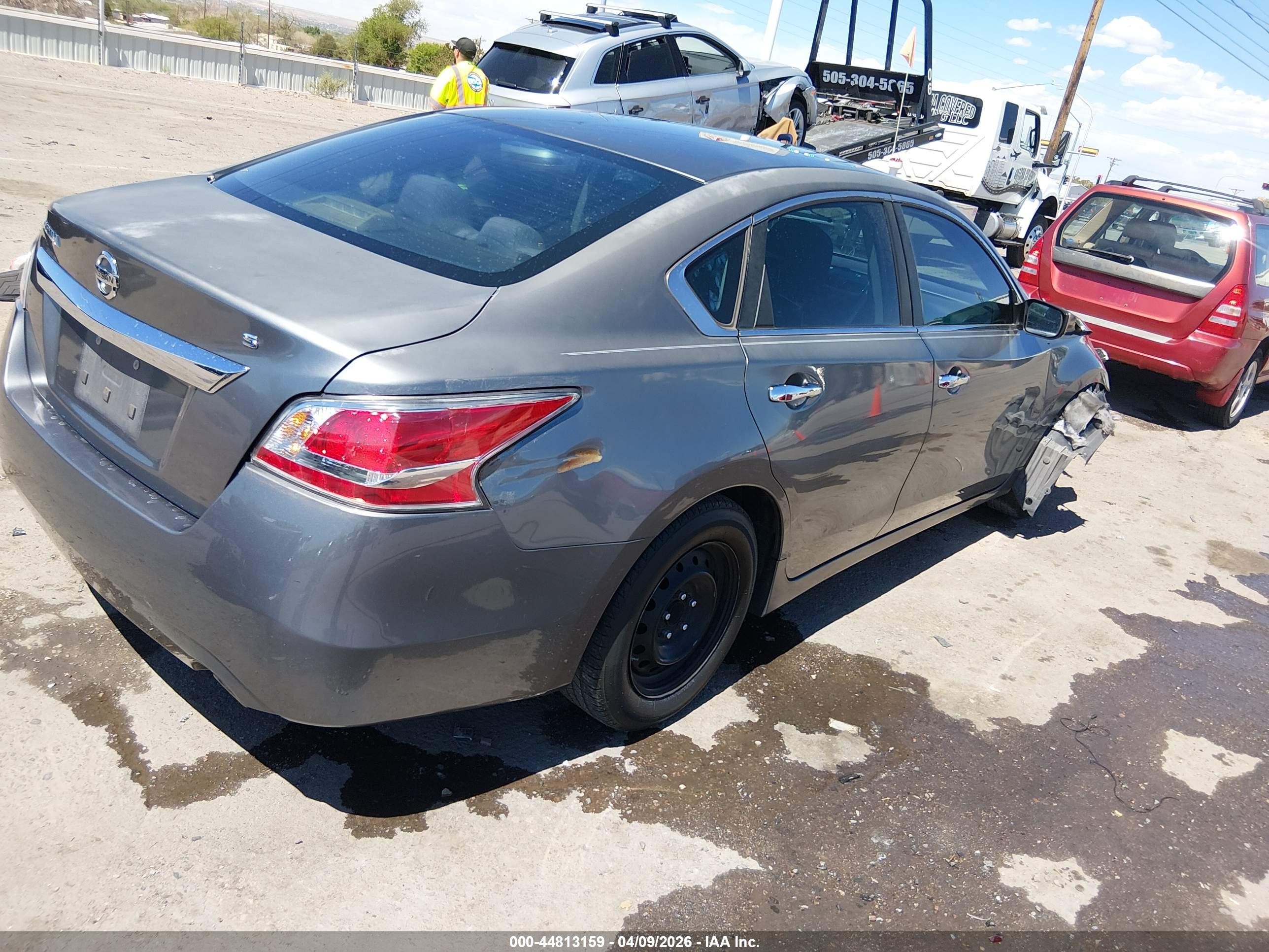 2015 Nissan Altima 2.5 S Gray vin: 1N4AL3AP7FC289819