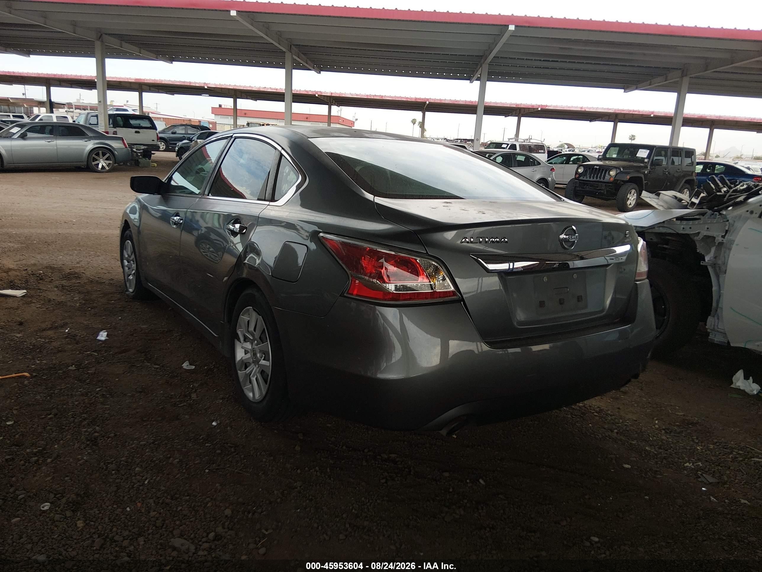 2015 Nissan Altima 2.5 S Gray vin: 1N4AL3AP7FC289870