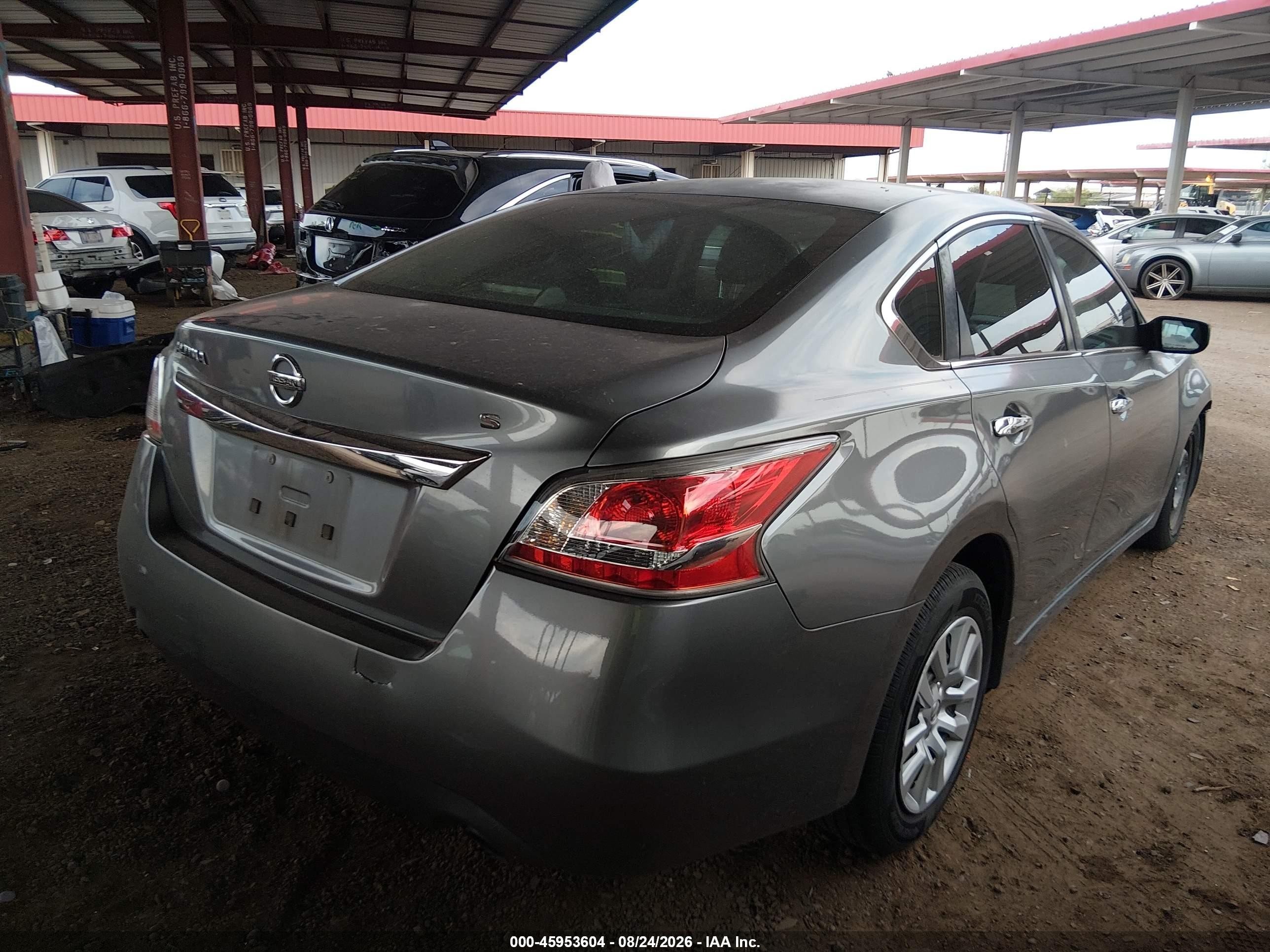 2015 Nissan Altima 2.5 S Gray vin: 1N4AL3AP7FC289870