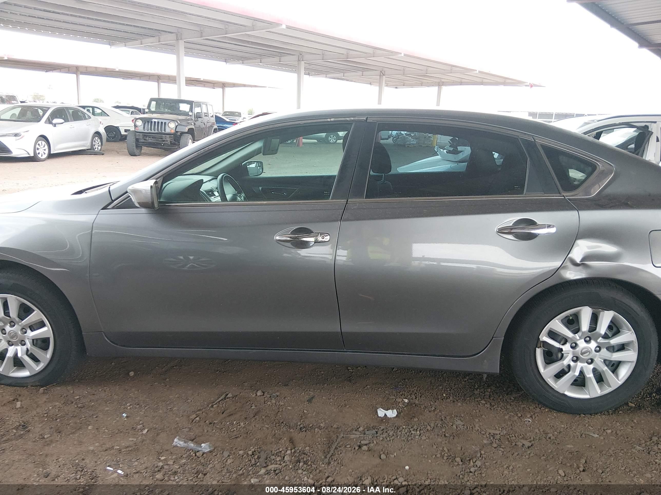 2015 Nissan Altima 2.5 S Gray vin: 1N4AL3AP7FC289870