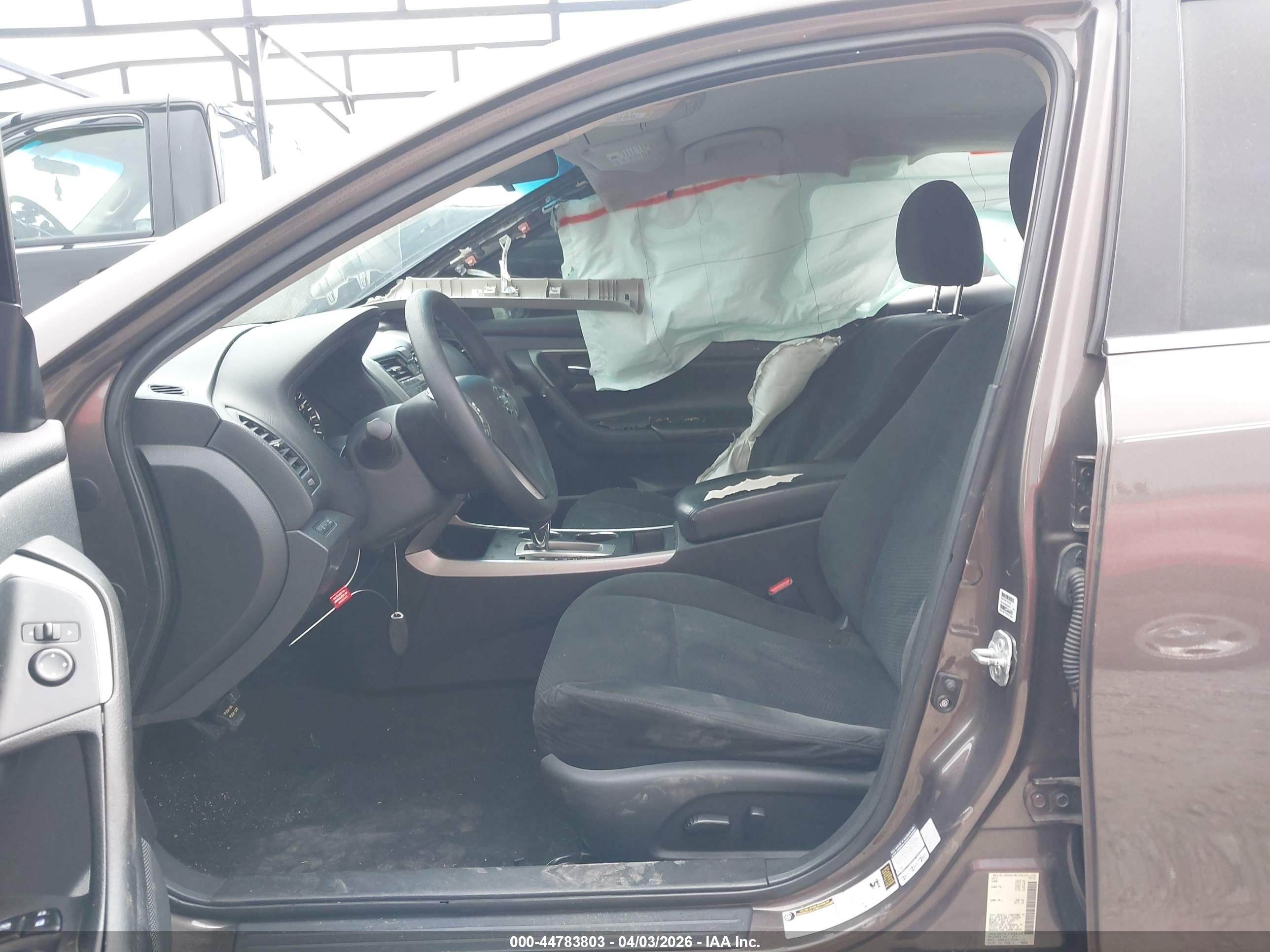2015 Nissan Altima 2.5 S Black vin: 1N4AL3AP7FC299458