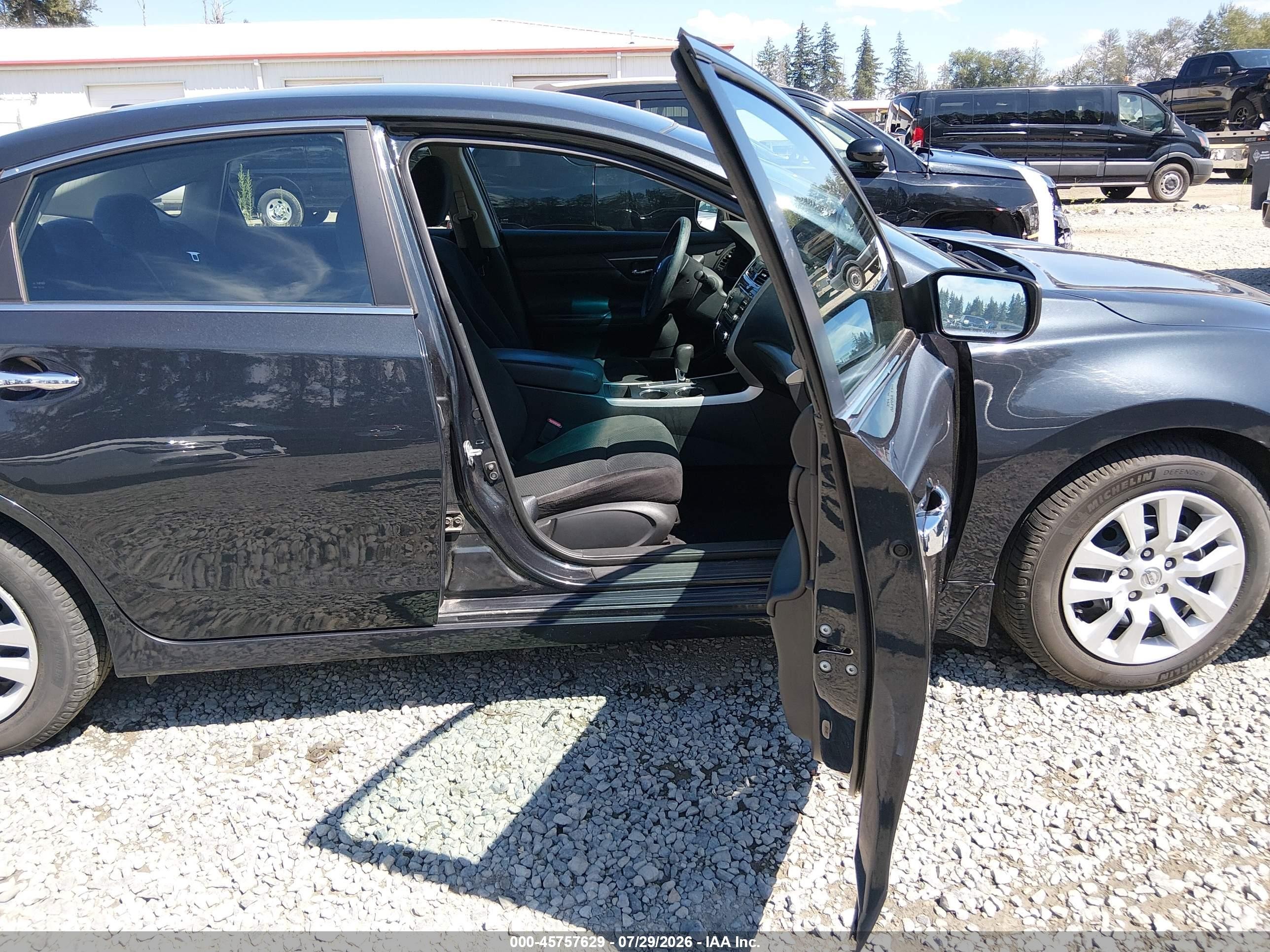 2015 Nissan Altima 2.5 S Gray vin: 1N4AL3AP7FC299489