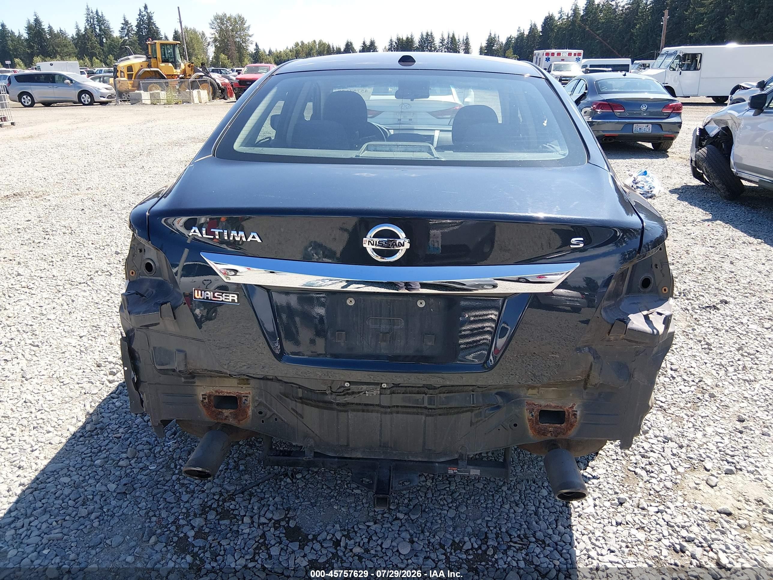 2015 Nissan Altima 2.5 S Gray vin: 1N4AL3AP7FC299489