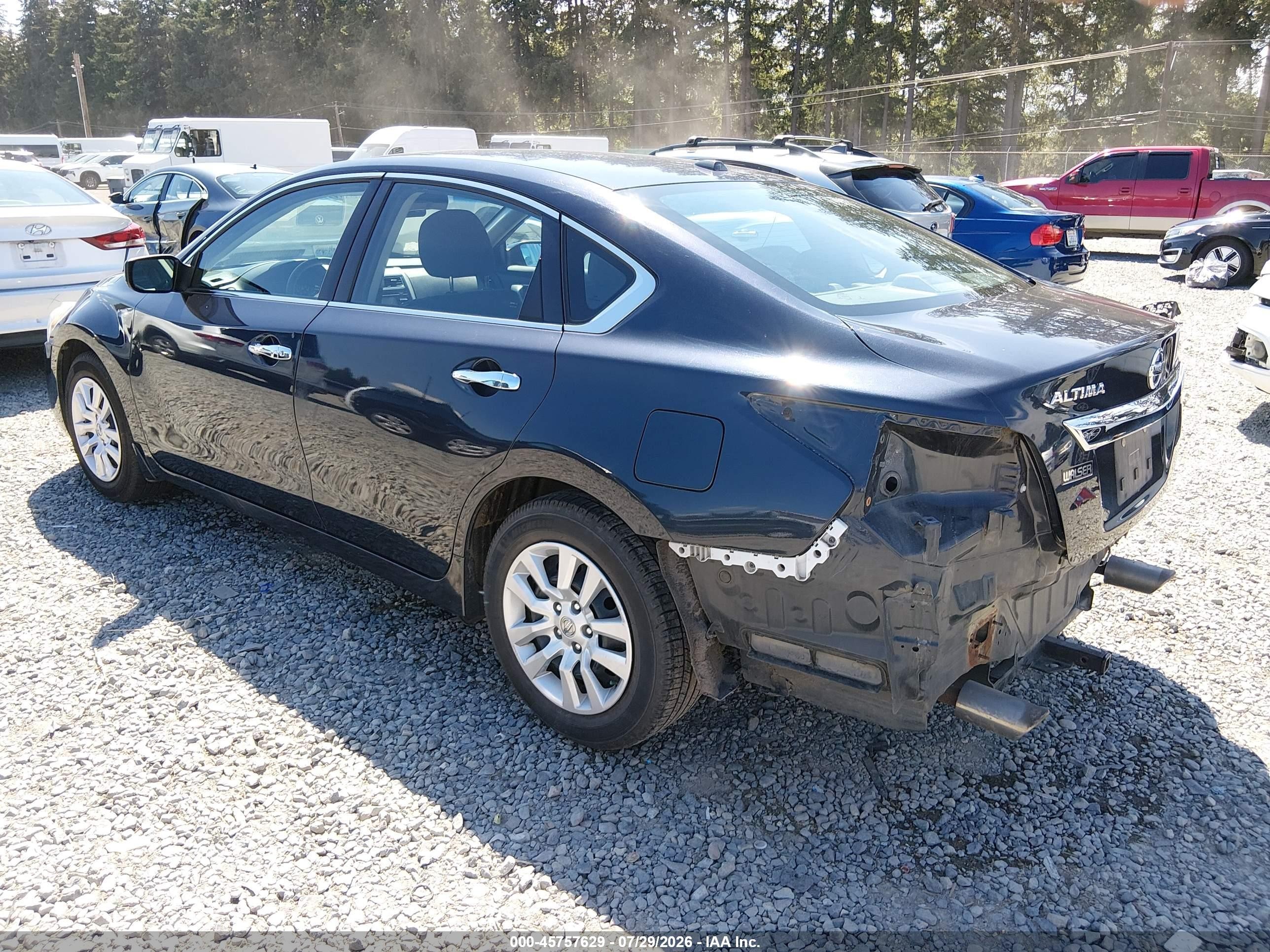 2015 Nissan Altima 2.5 S Gray vin: 1N4AL3AP7FC299489