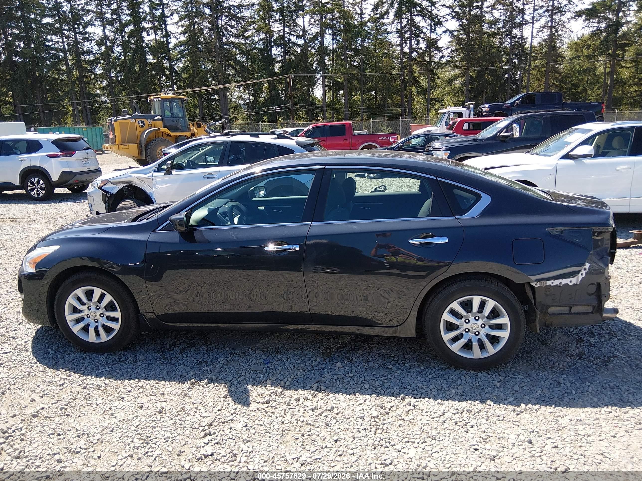 2015 Nissan Altima 2.5 S Gray vin: 1N4AL3AP7FC299489