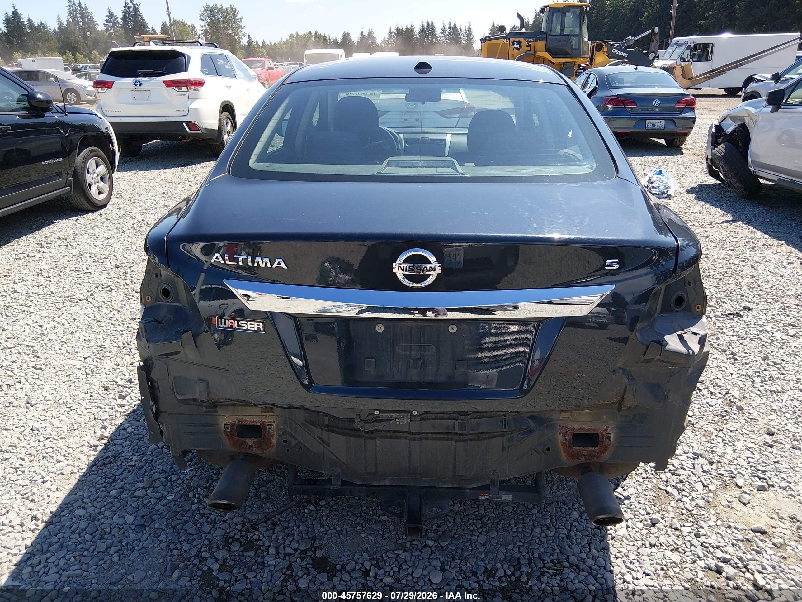 2015 Nissan Altima 2.5 S Gray vin: 1N4AL3AP7FC299489
