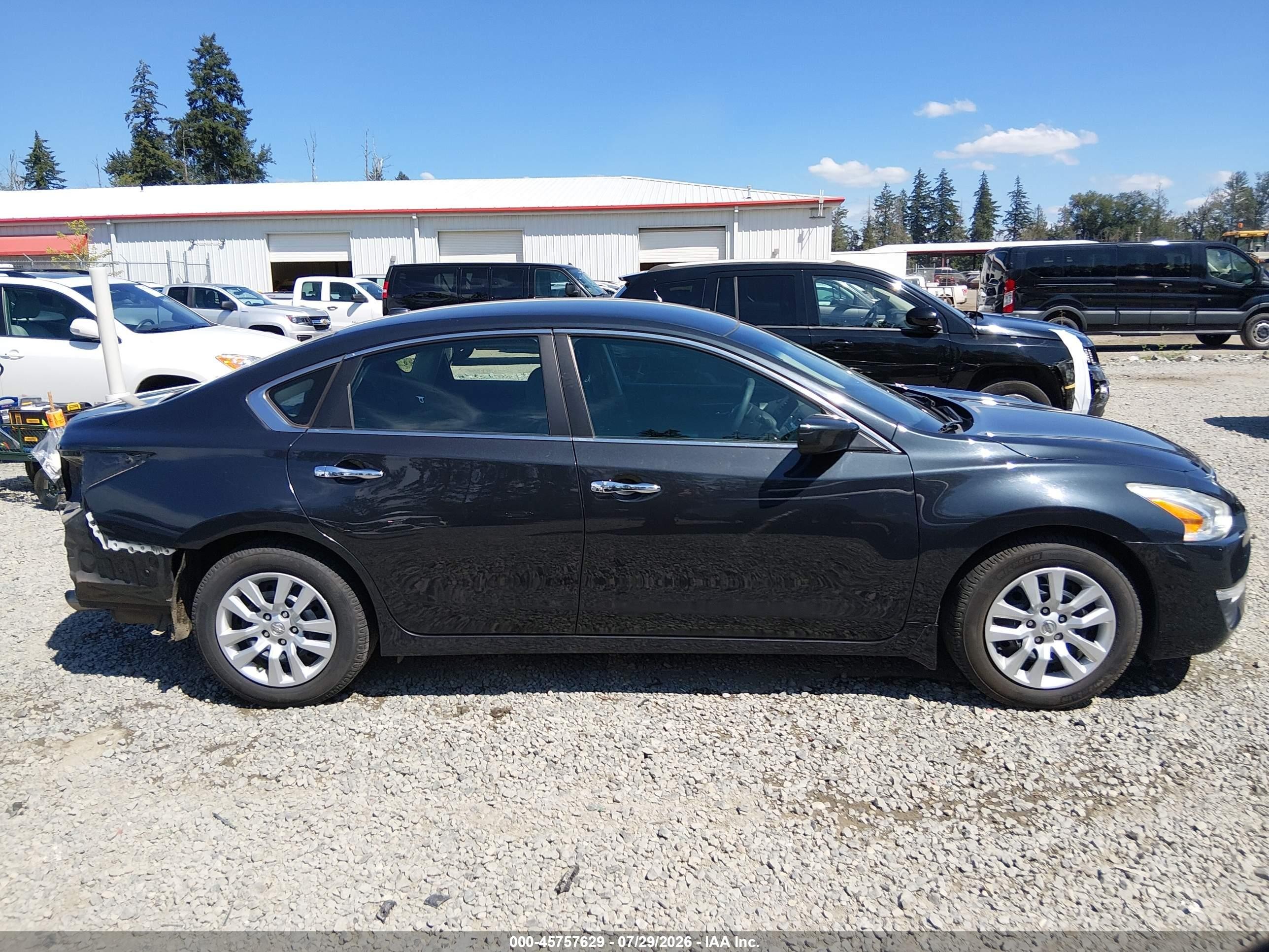 2015 Nissan Altima 2.5 S Gray vin: 1N4AL3AP7FC299489