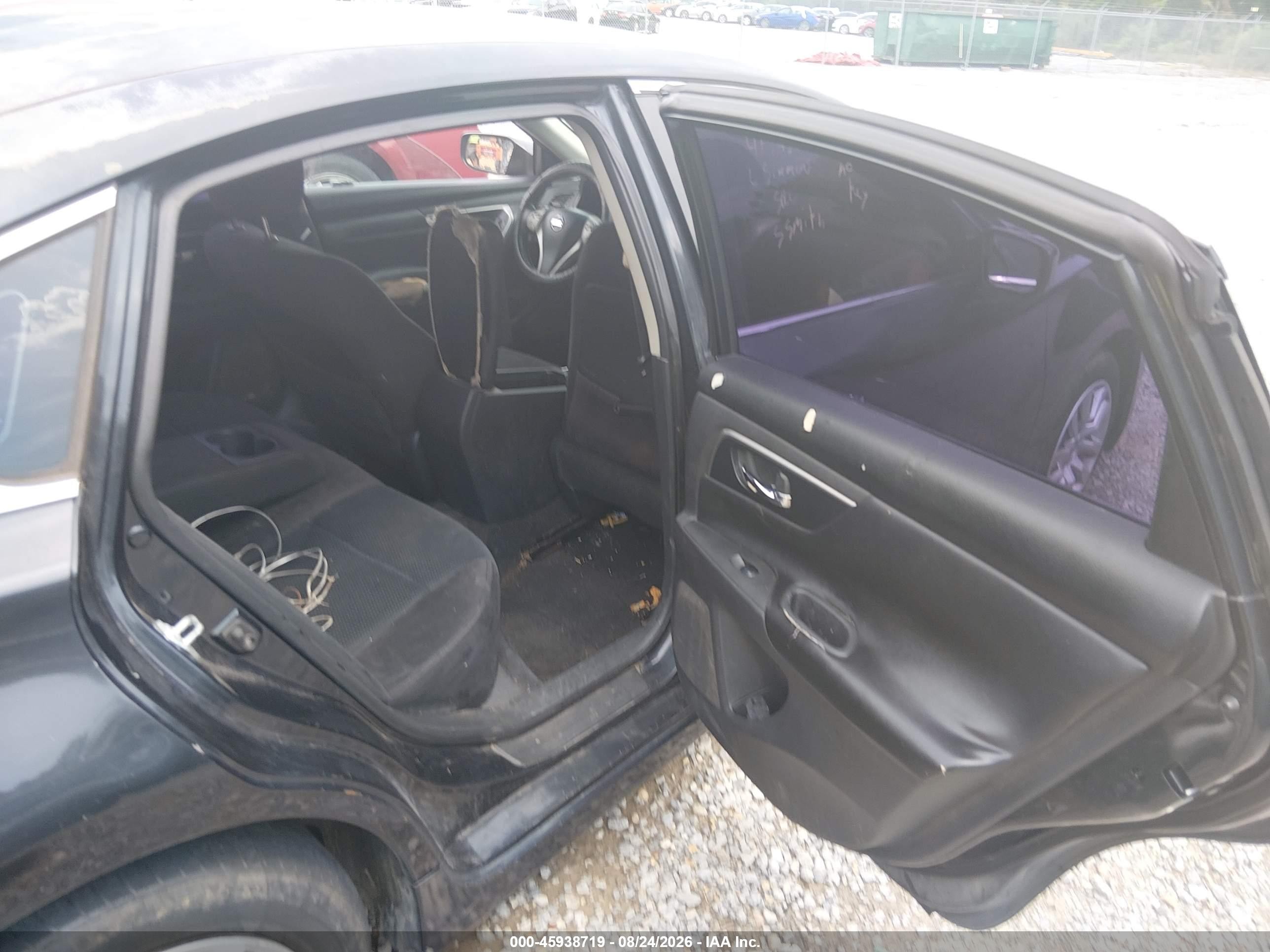 2015 Nissan Altima 2.5 S Black vin: 1N4AL3AP7FC417489