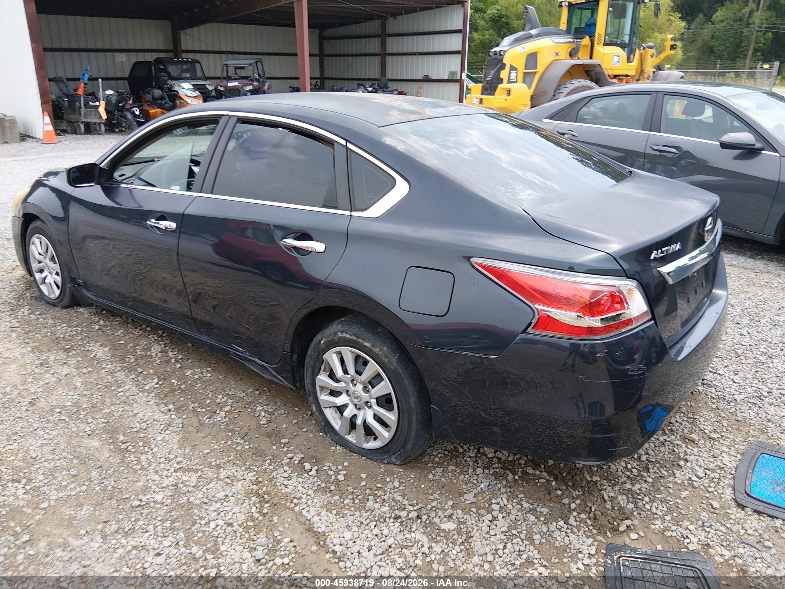 2015 Nissan Altima 2.5 S Black vin: 1N4AL3AP7FC417489