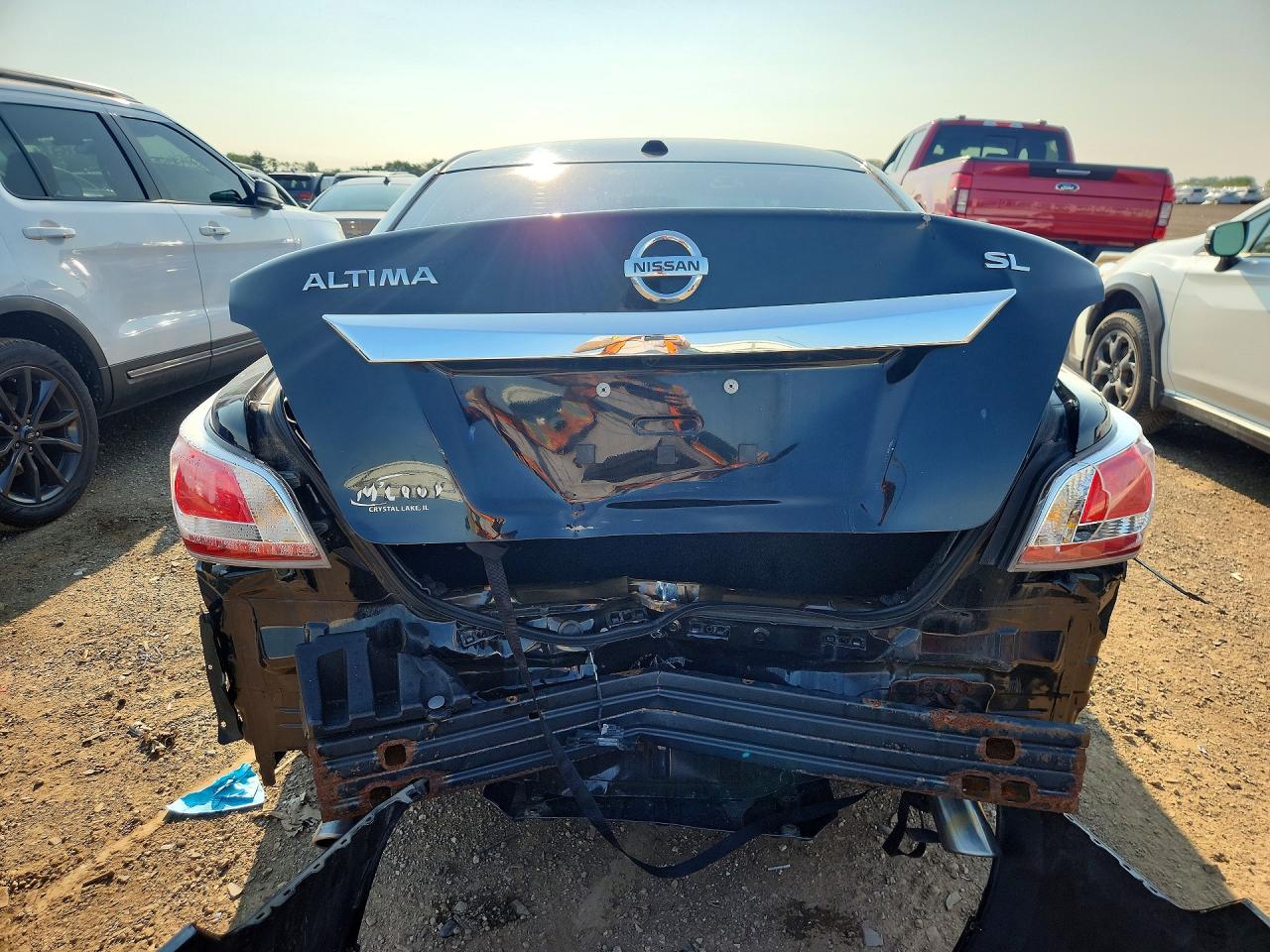 2015 Nissan Altima 2.5 Sl Black vin: 1N4AL3AP7FC429092