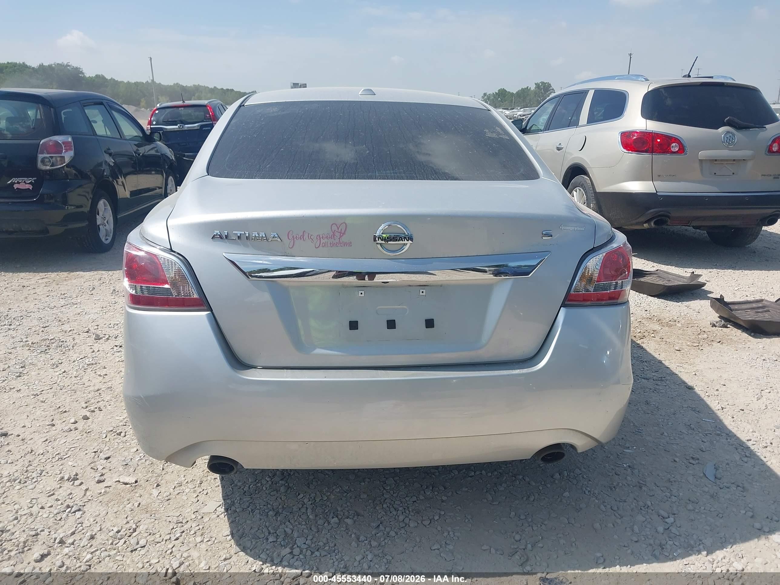 2015 Nissan Altima 2.5 S Серебряный vin: 1N4AL3AP7FC440691