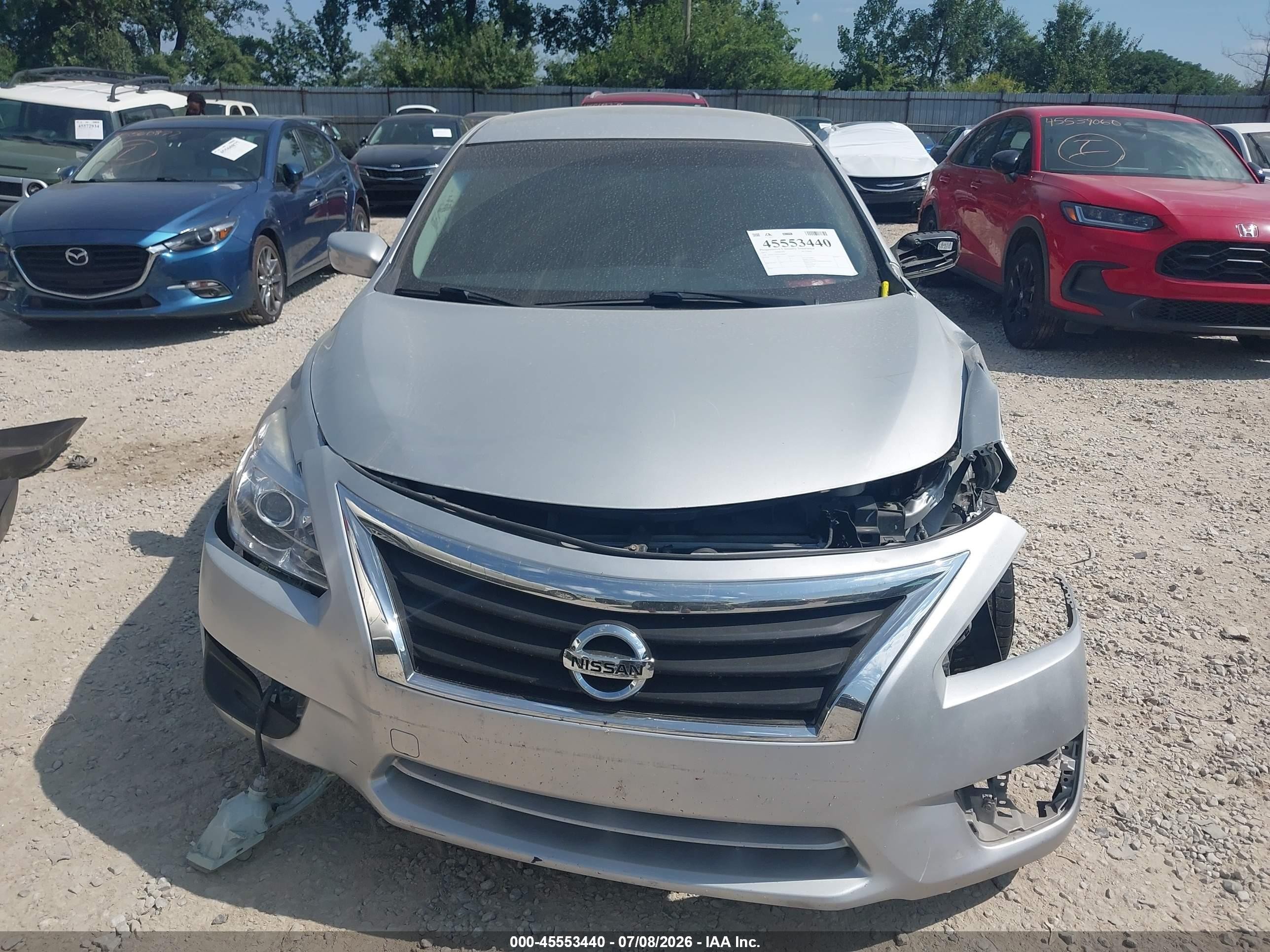 2015 Nissan Altima 2.5 S Серебряный vin: 1N4AL3AP7FC440691