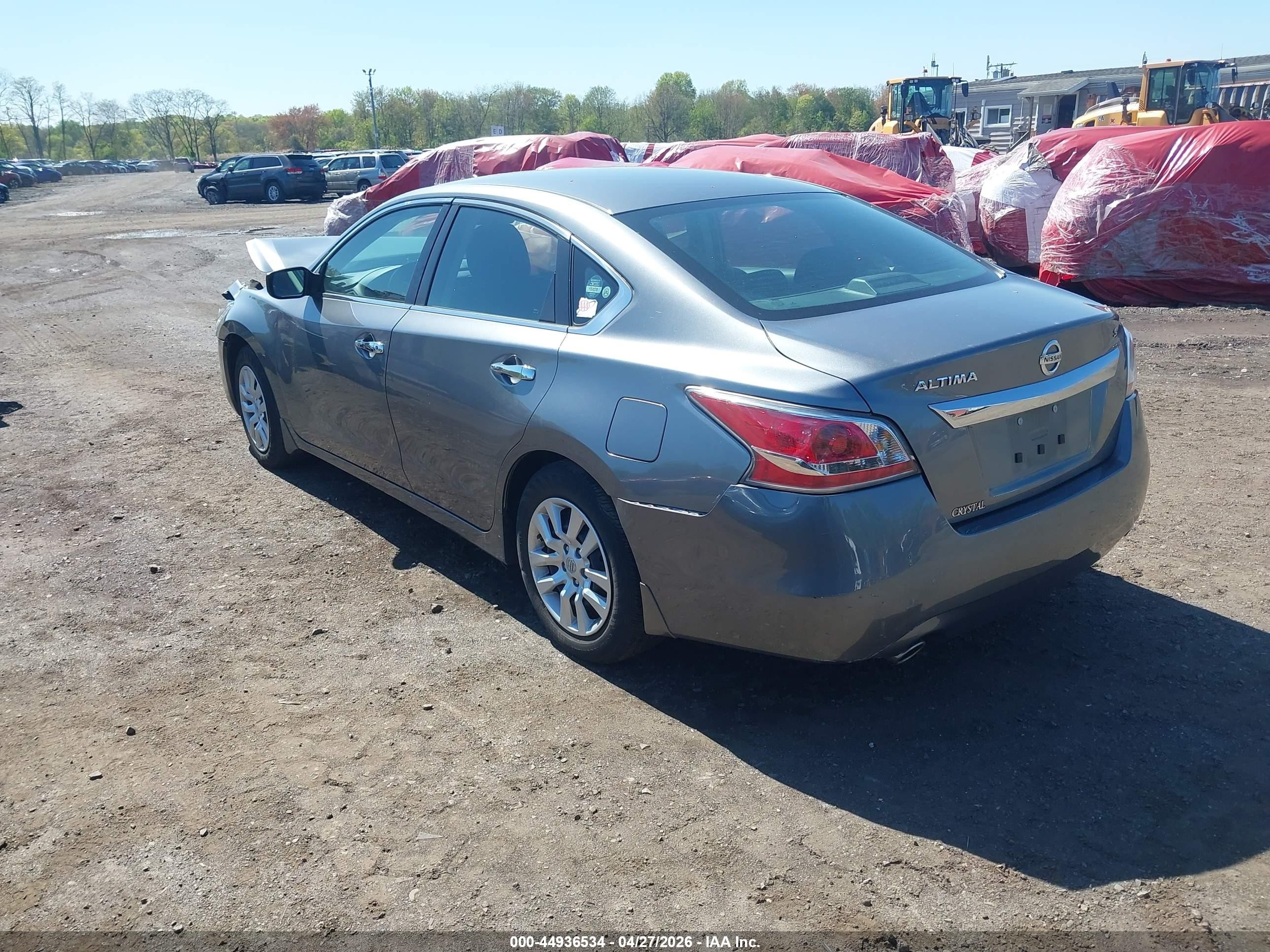 2015 Nissan Altima 2.5 S Gray vin: 1N4AL3AP7FC445647