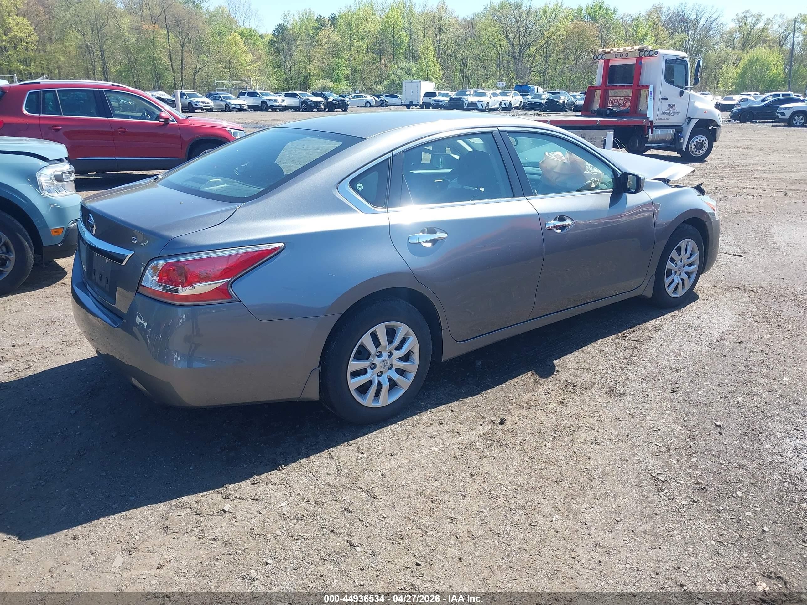 2015 Nissan Altima 2.5 S Gray vin: 1N4AL3AP7FC445647