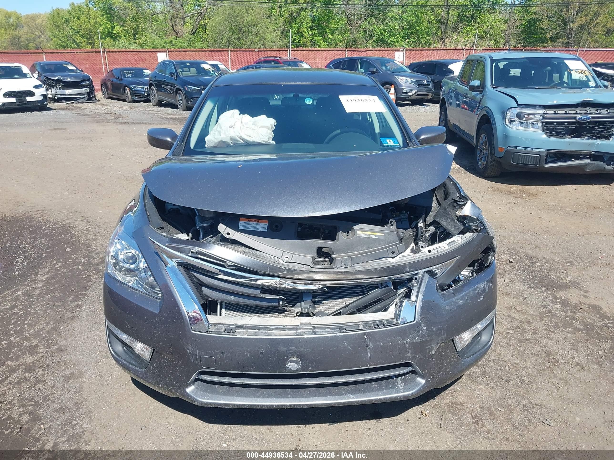 2015 Nissan Altima 2.5 S Gray vin: 1N4AL3AP7FC445647