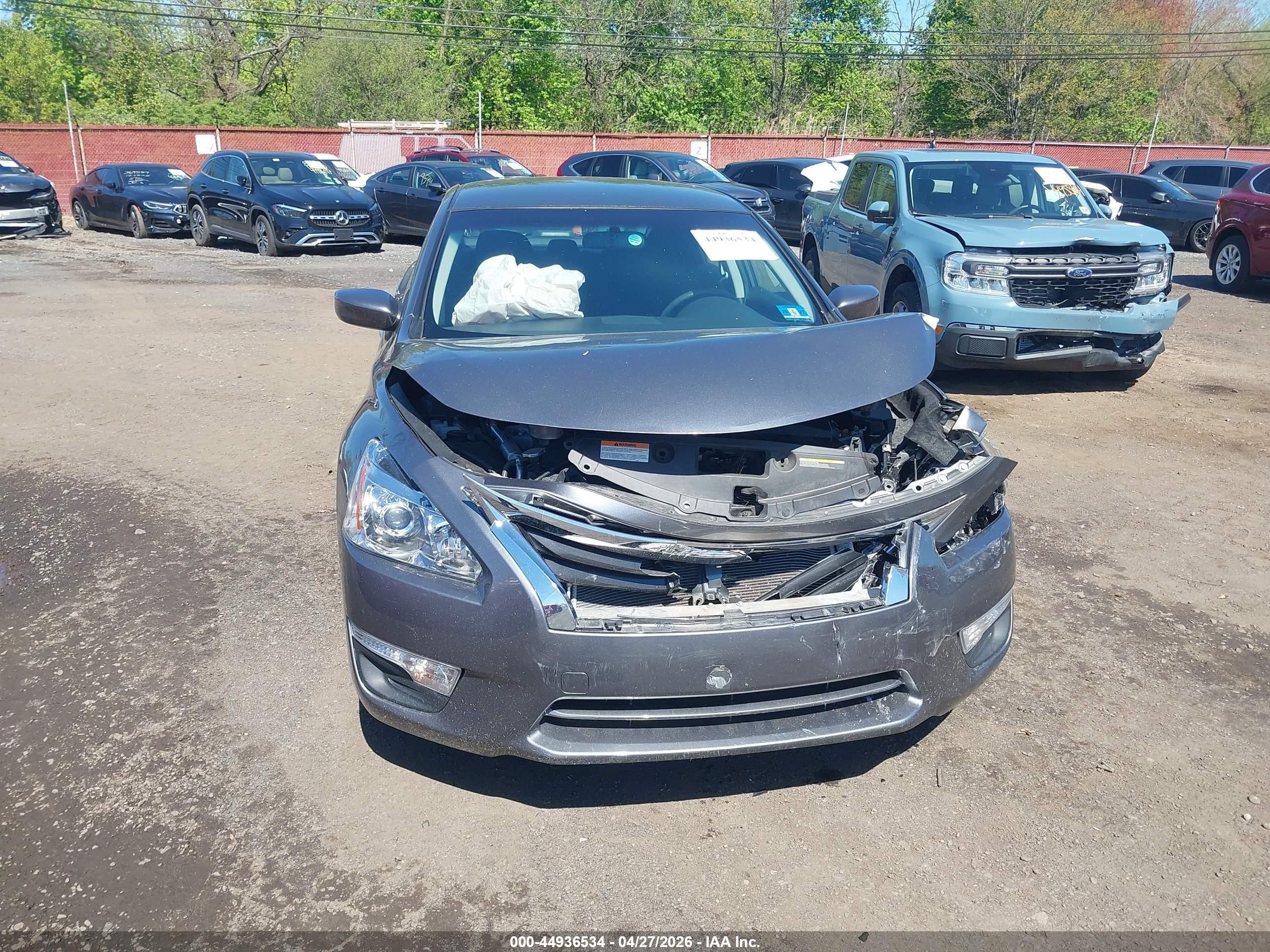 2015 Nissan Altima 2.5 S Gray vin: 1N4AL3AP7FC445647