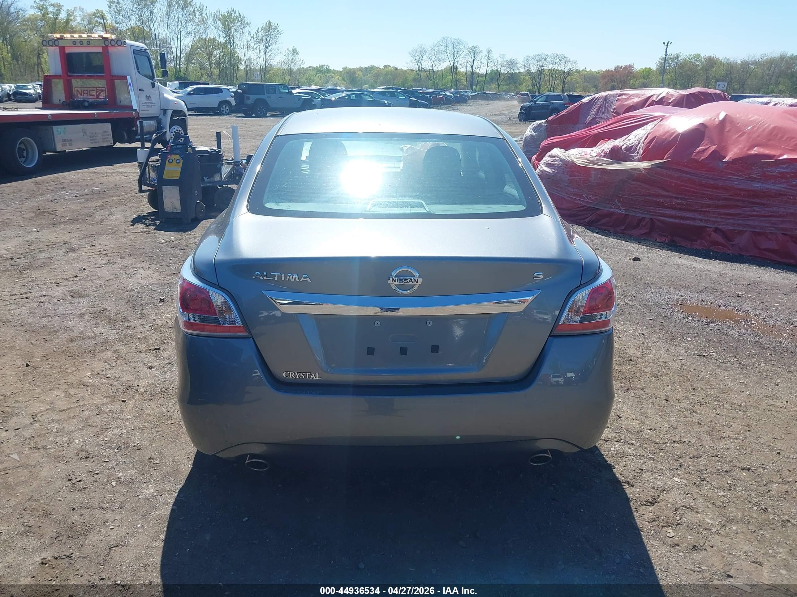 2015 Nissan Altima 2.5 S Gray vin: 1N4AL3AP7FC445647