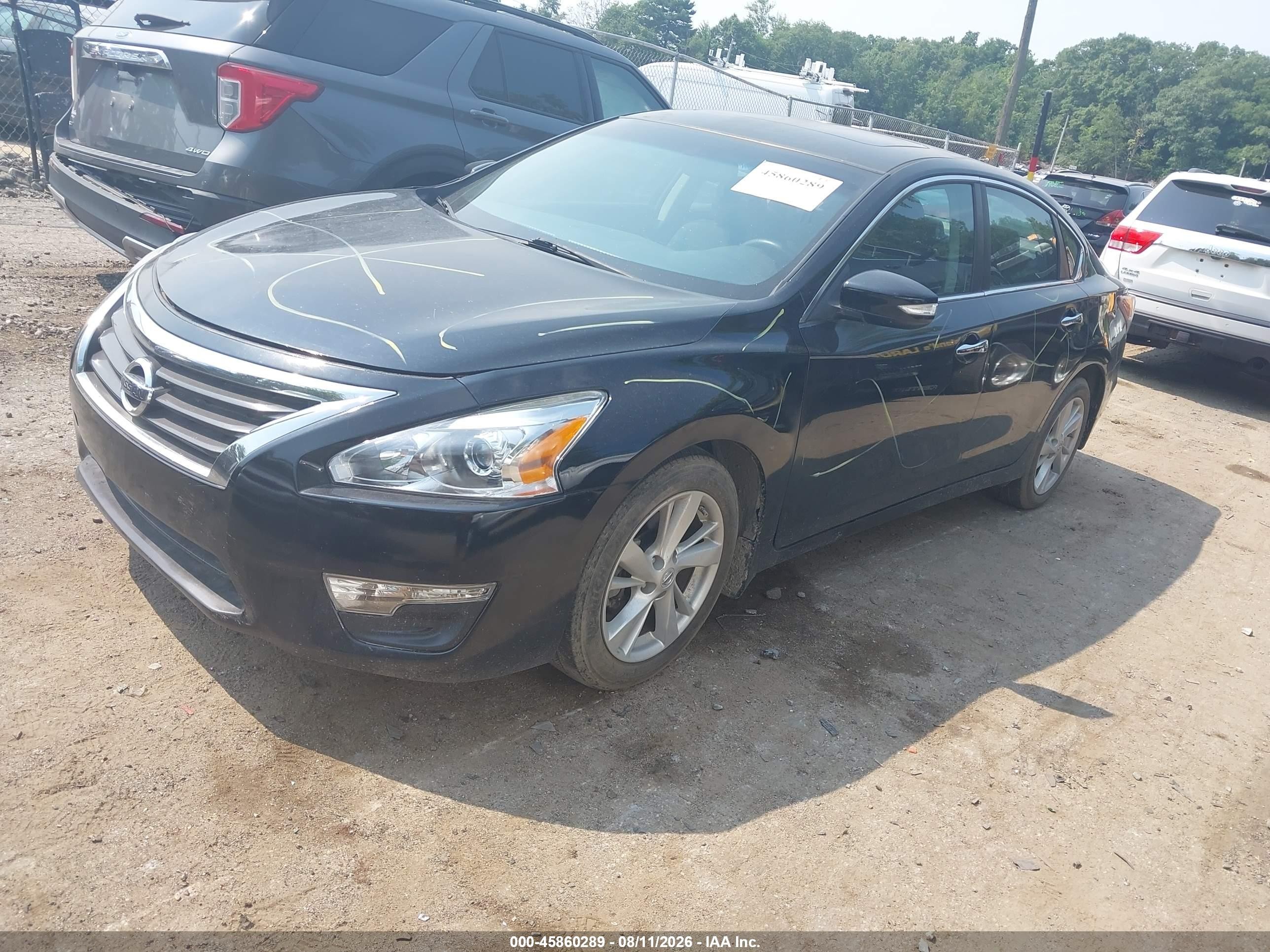 2015 Nissan Altima 2.5 Sv Black vin: 1N4AL3AP7FC449066