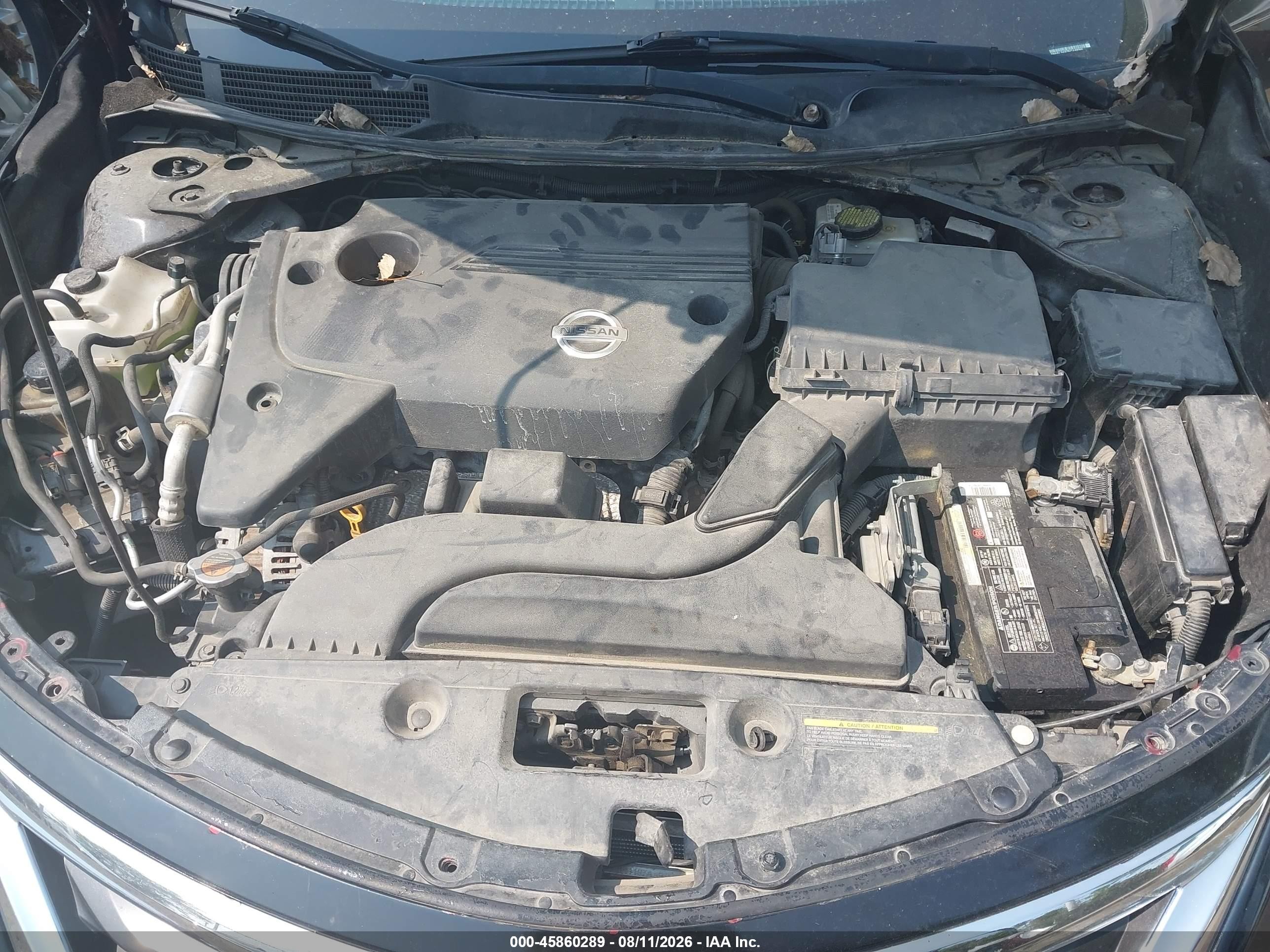 2015 Nissan Altima 2.5 Sv Black vin: 1N4AL3AP7FC449066
