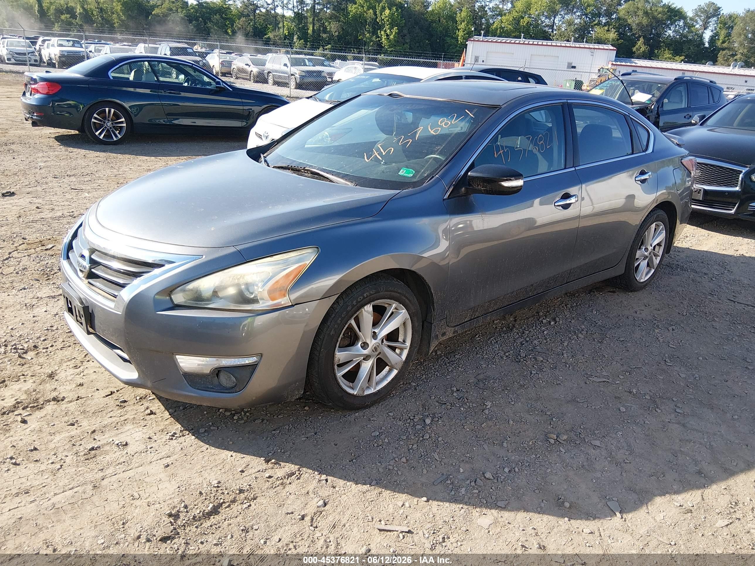 2015 Nissan Altima 2.5 Sv Серый vin: 1N4AL3AP7FC458785