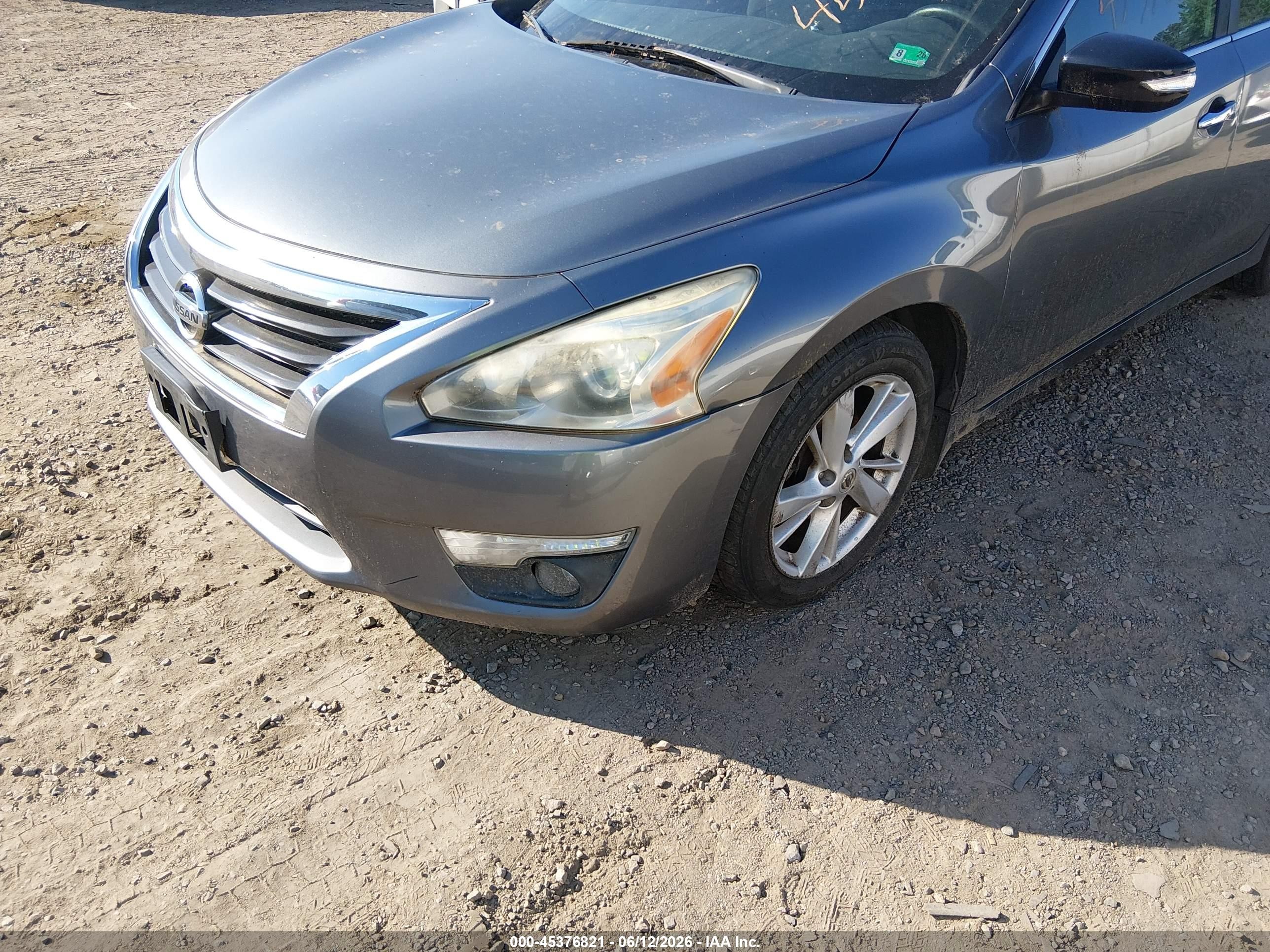 2015 Nissan Altima 2.5 Sv Серый vin: 1N4AL3AP7FC458785