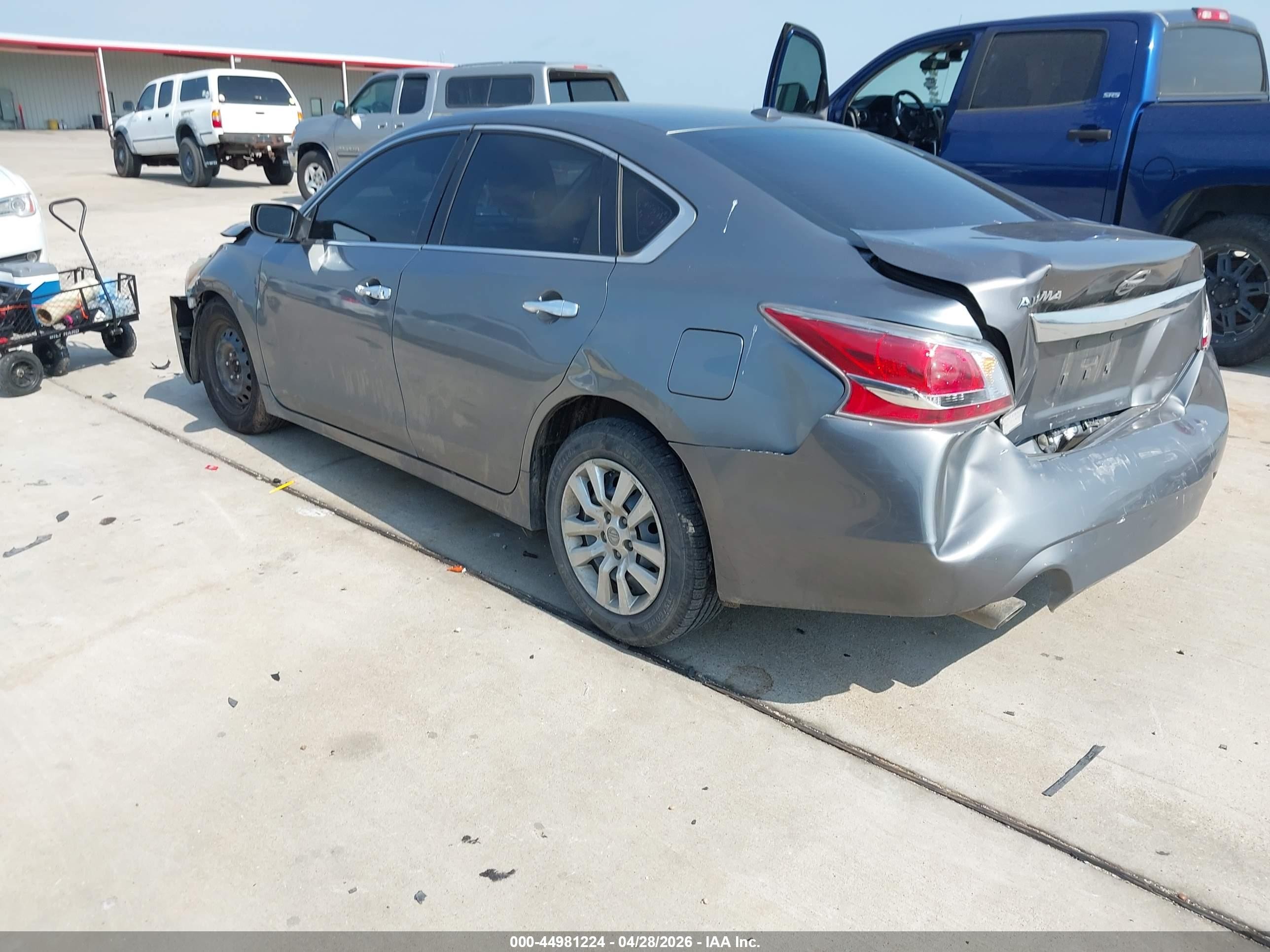 2015 Nissan Altima 2.5/2.5 S/2.5 Sl/2.5 Sv Gray vin: 1N4AL3AP7FC459614