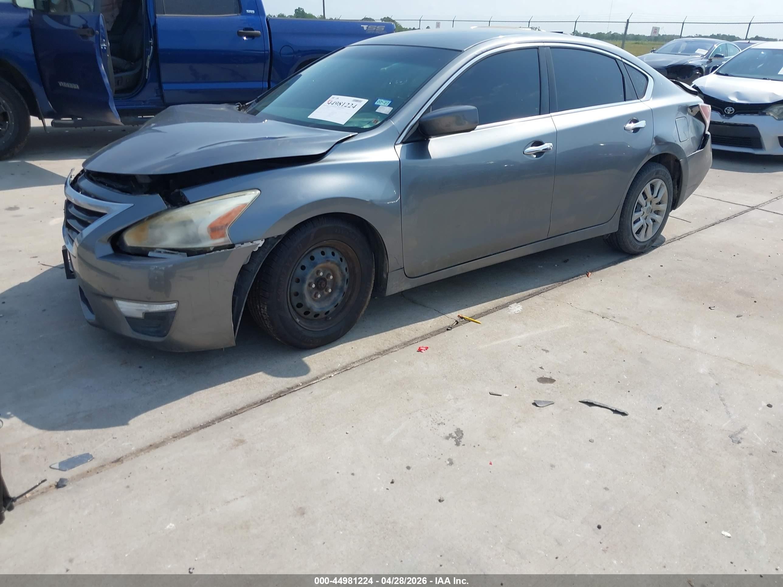 2015 Nissan Altima 2.5/2.5 S/2.5 Sl/2.5 Sv Gray vin: 1N4AL3AP7FC459614