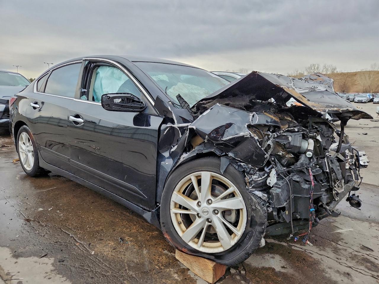 2015 Nissan Altima 2.5 Черный vin: 1N4AL3AP7FC469575