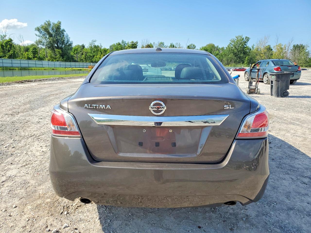 2015 Nissan Altima 2.5 Sl Gray vin: 1N4AL3AP7FC470063