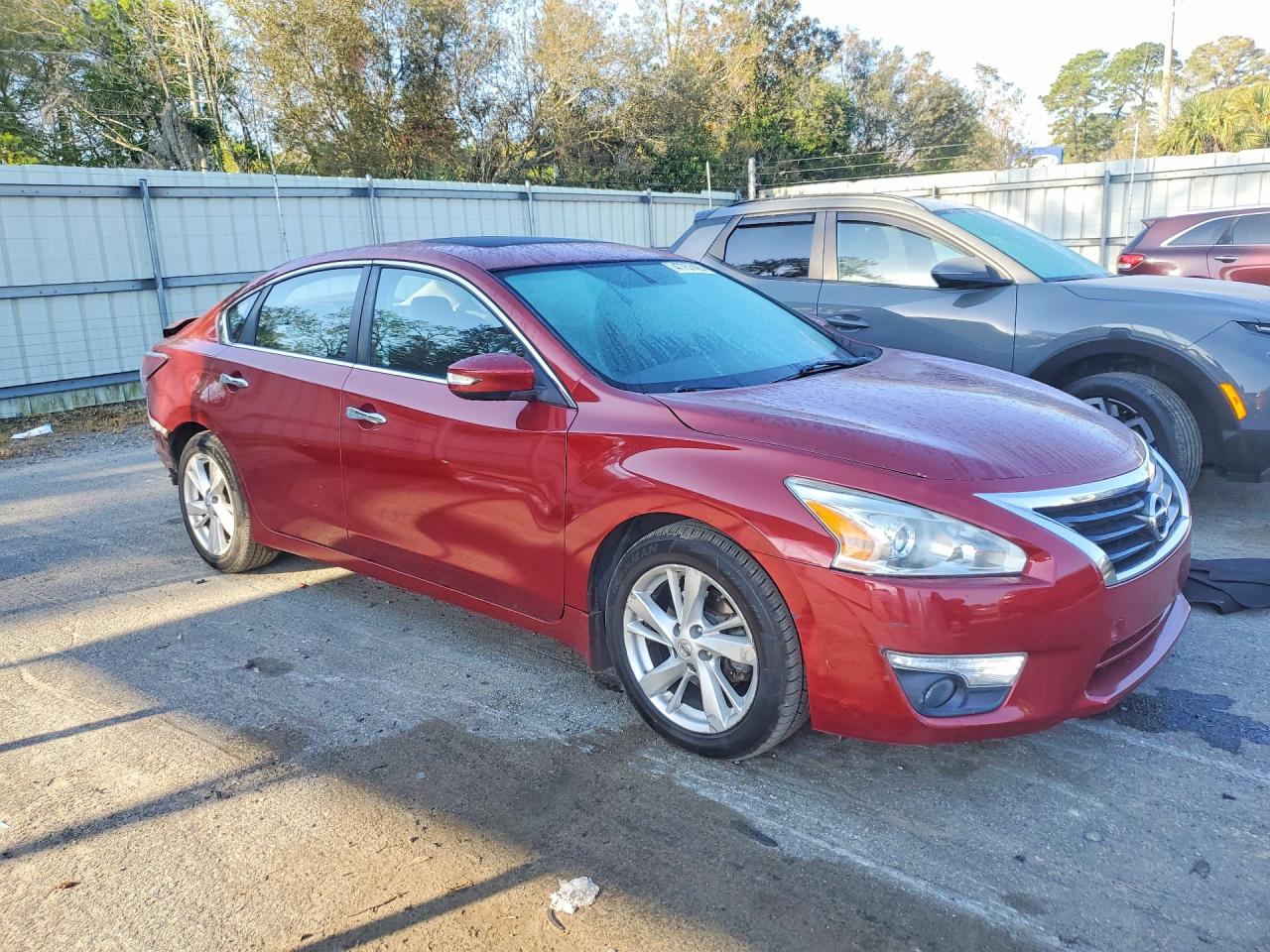 2015 Nissan Altima 2.5 Sv Темно-бордовый vin: 1N4AL3AP7FC471925