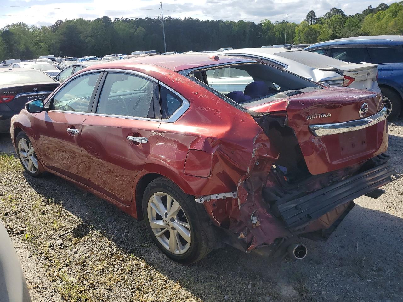 2015 Nissan Altima 2.5 Sv Темно-бордовый vin: 1N4AL3AP7FC471925