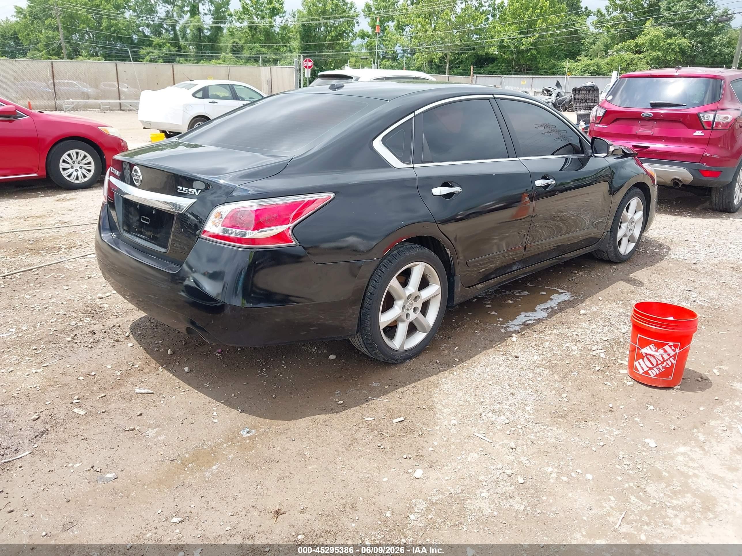 2015 Nissan Altima 2.5 Sv Black vin: 1N4AL3AP7FC477241