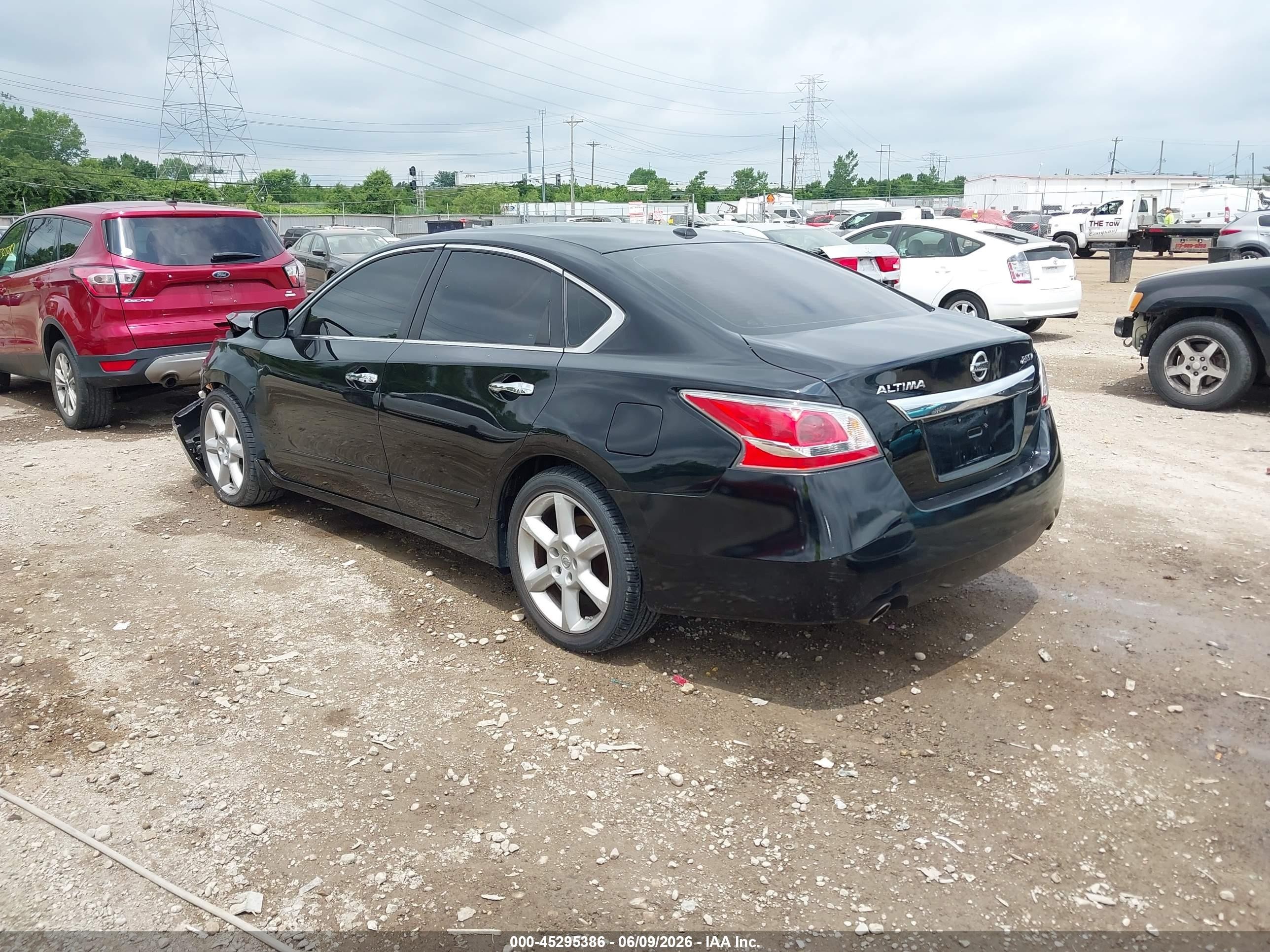 2015 Nissan Altima 2.5 Sv Black vin: 1N4AL3AP7FC477241
