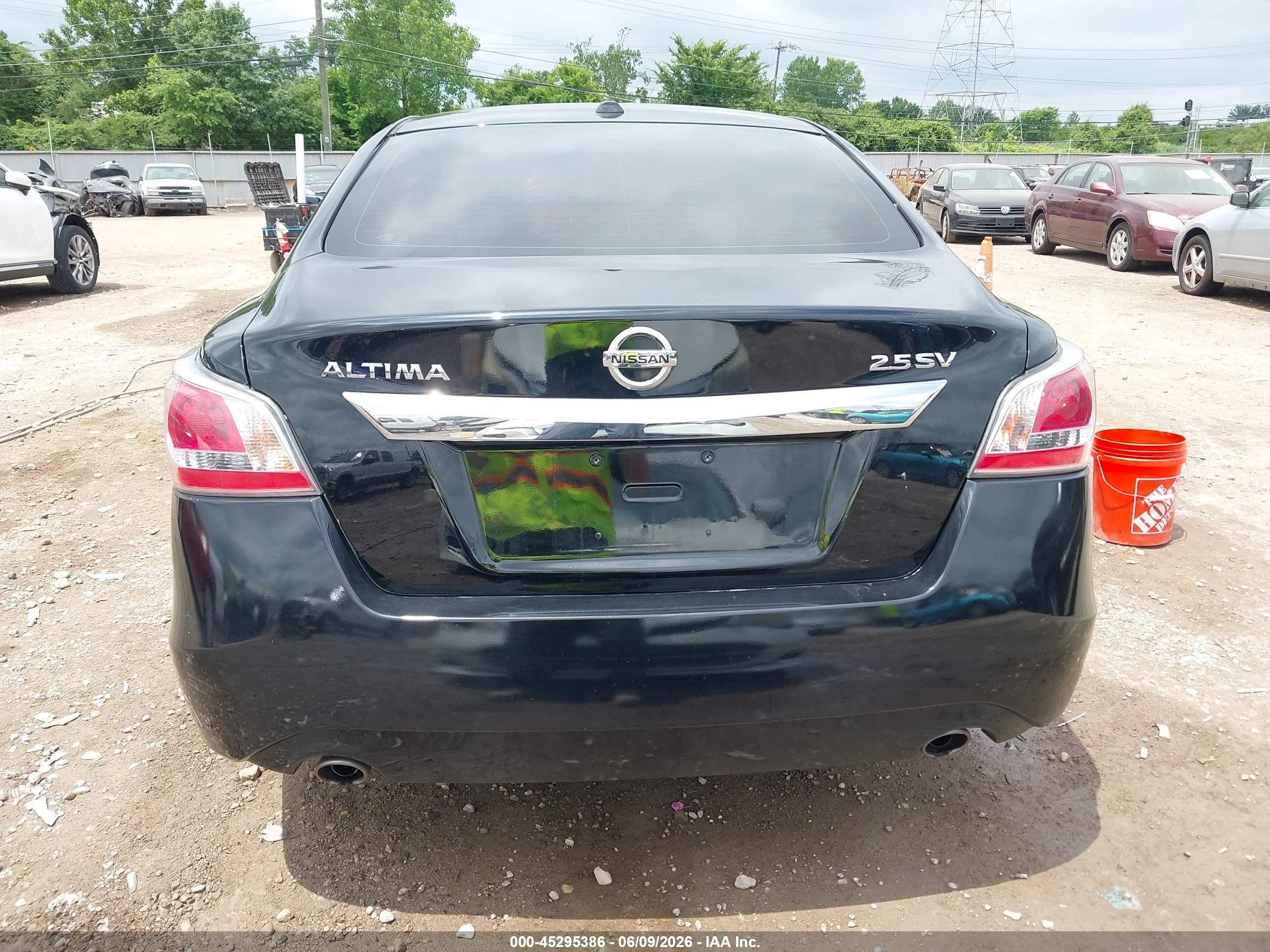 2015 Nissan Altima 2.5 Sv Black vin: 1N4AL3AP7FC477241