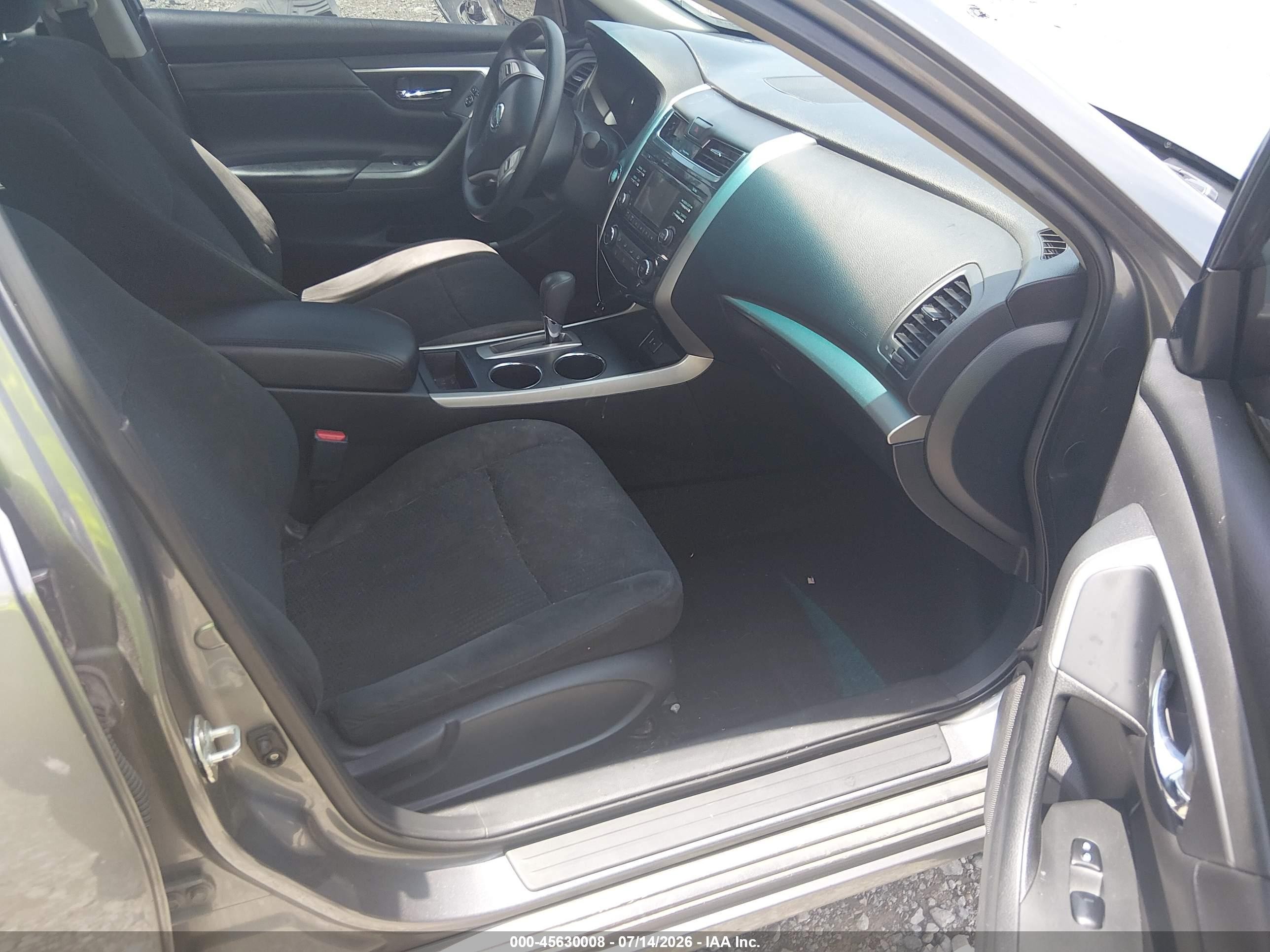 2015 Nissan Altima 2.5 S Серый vin: 1N4AL3AP7FC481662