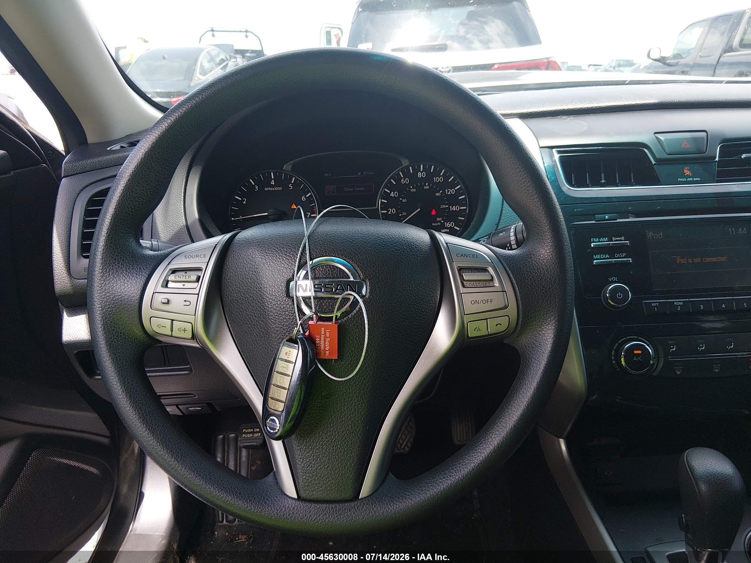 2015 Nissan Altima 2.5 S Серый vin: 1N4AL3AP7FC481662
