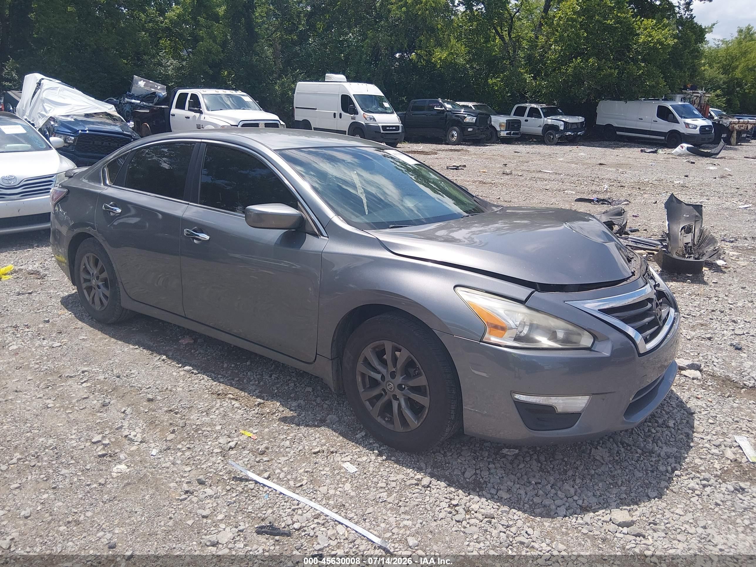 2015 Nissan Altima 2.5 S Gray vin: 1N4AL3AP7FC481662