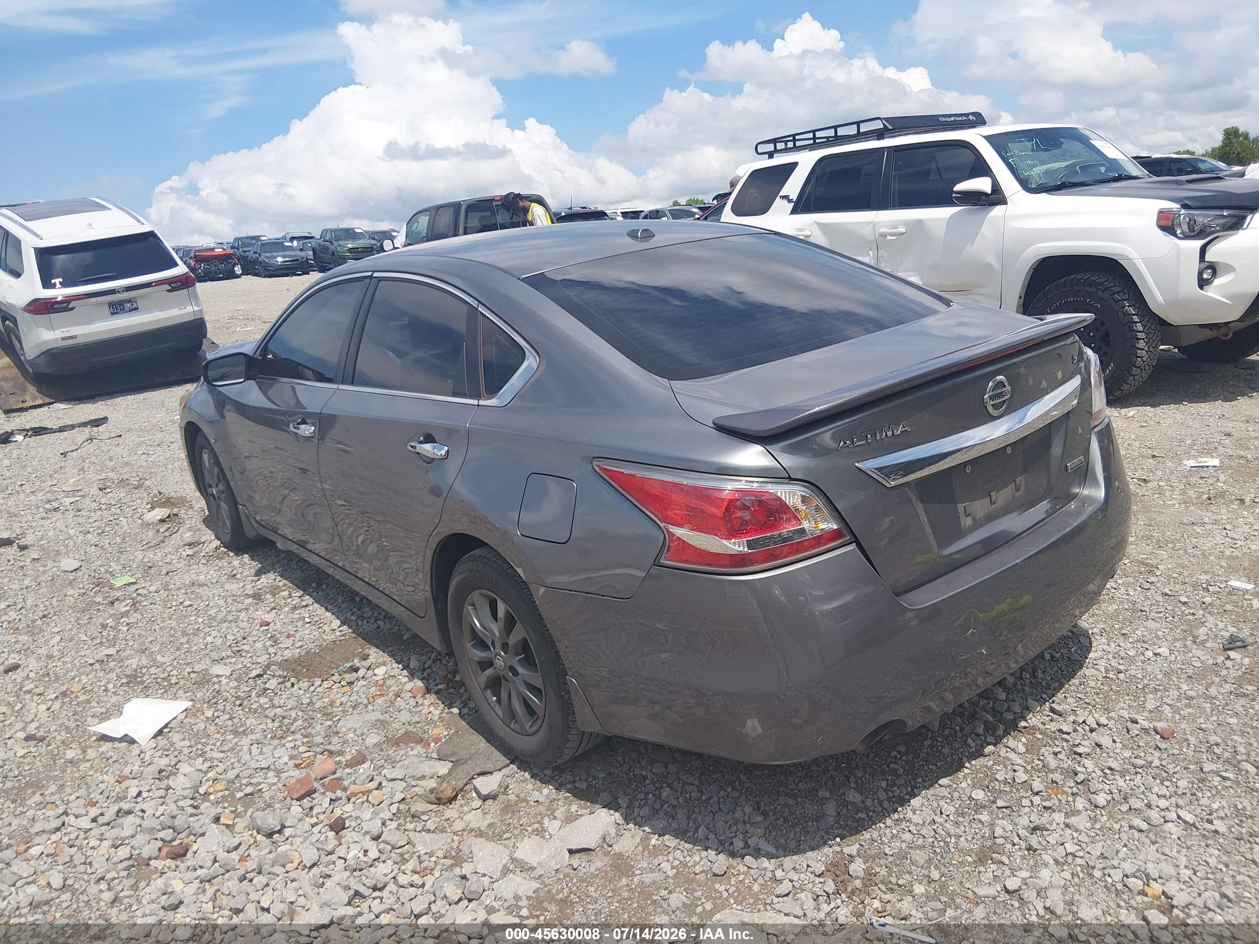 2015 Nissan Altima 2.5 S Серый vin: 1N4AL3AP7FC481662