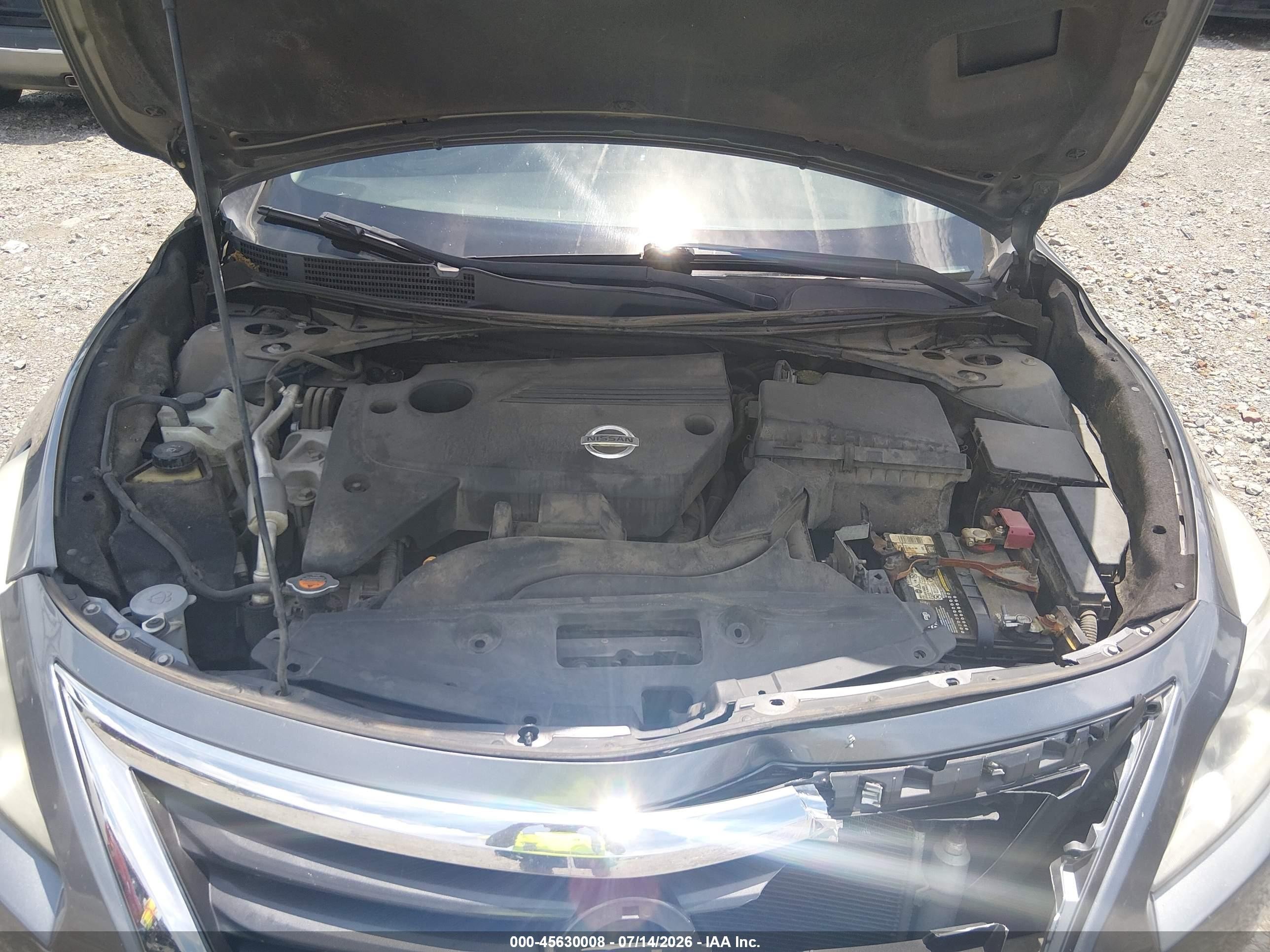 2015 Nissan Altima 2.5 S Серый vin: 1N4AL3AP7FC481662
