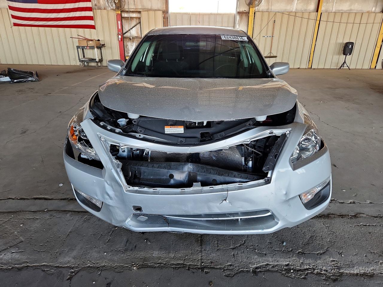 2015 Nissan Altima 2.5 S Серебряный vin: 1N4AL3AP7FC482214