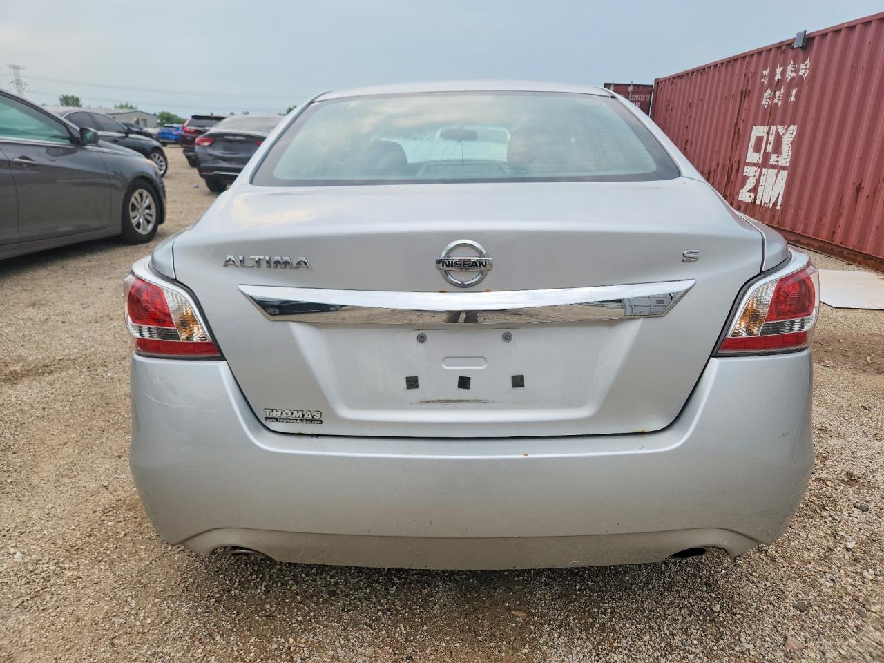 2015 Nissan Altima 2.5 S Silver vin: 1N4AL3AP7FC482228