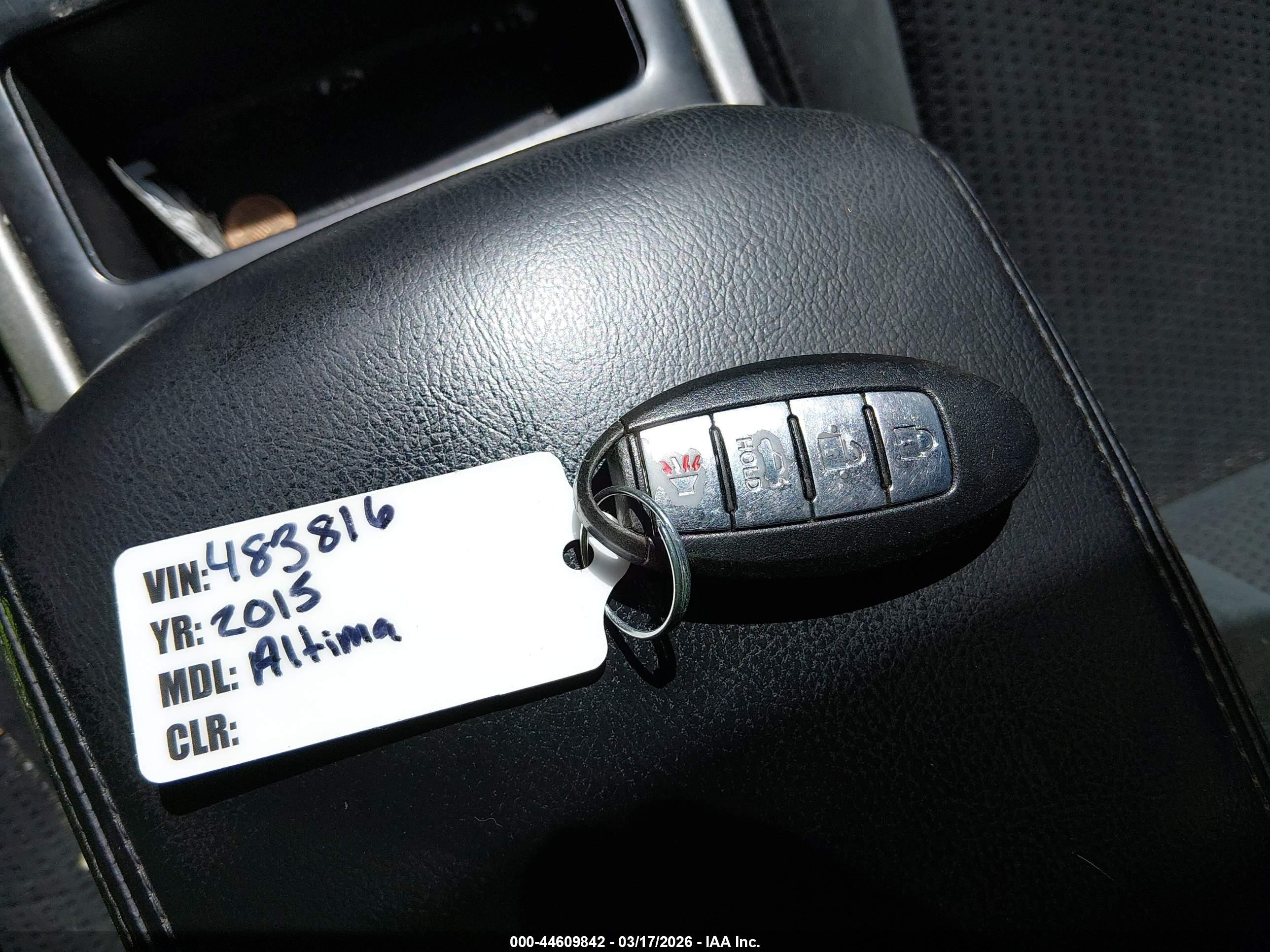 2015 Nissan Altima 2.5 S Silver vin: 1N4AL3AP7FC483816