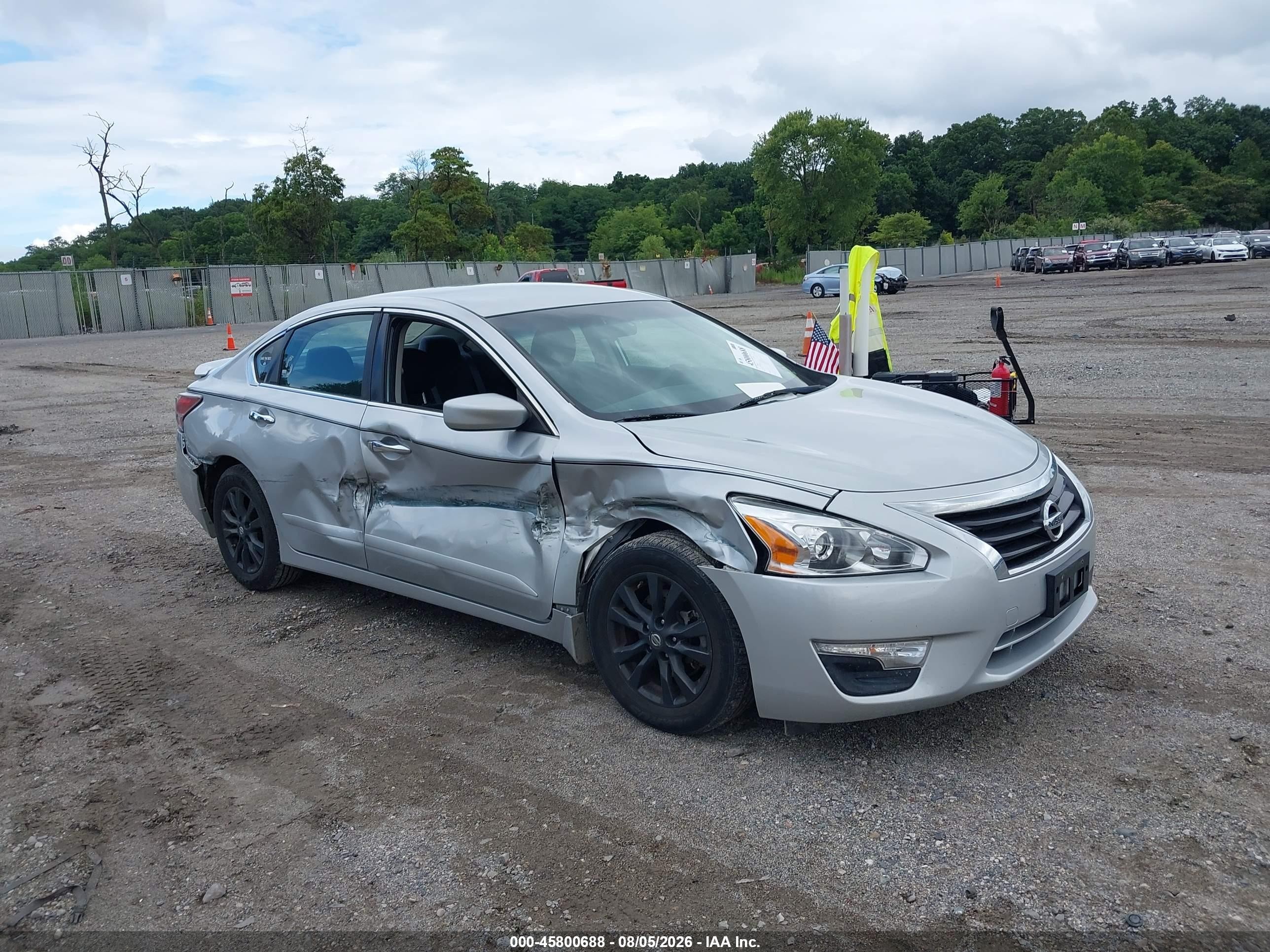2015 Nissan Altima 2.5 S Silver vin: 1N4AL3AP7FC489471