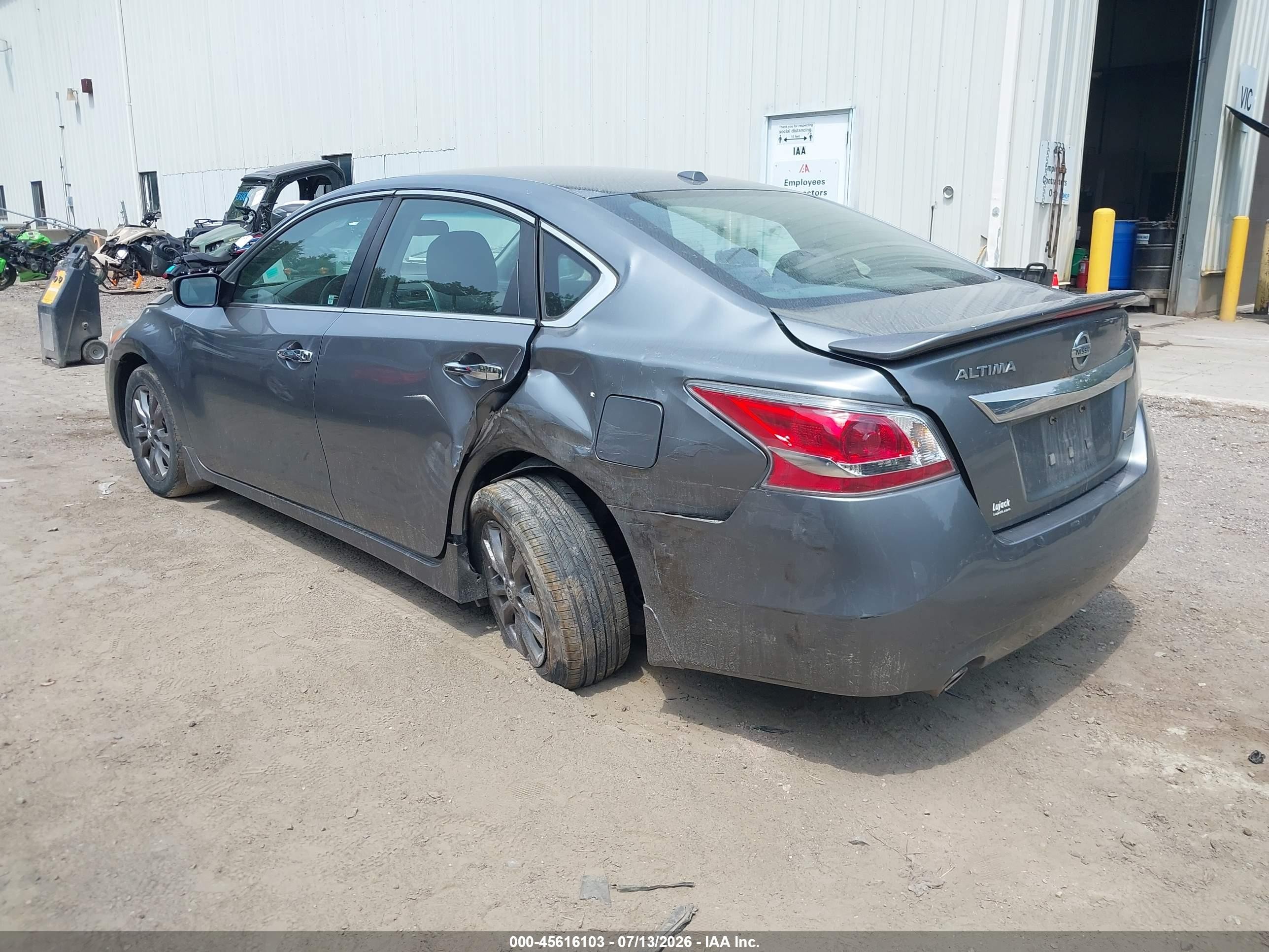 2015 Nissan Altima 2.5 S Gray vin: 1N4AL3AP7FC491107