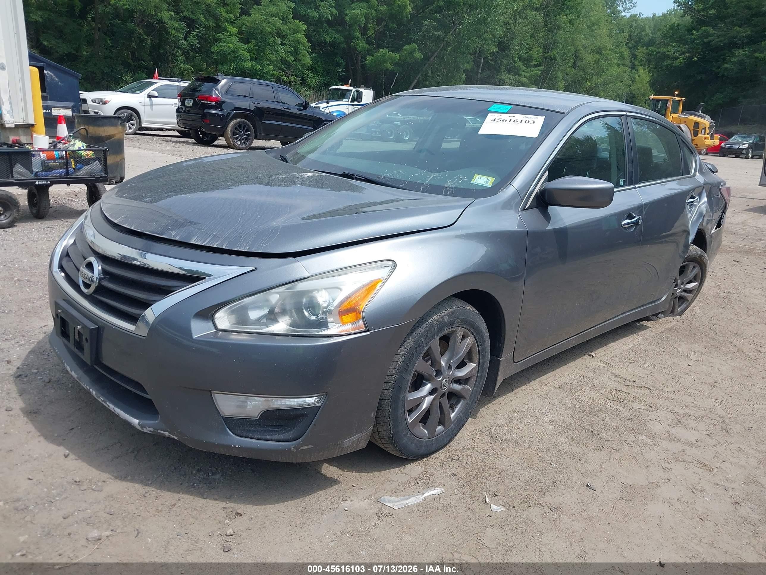 2015 Nissan Altima 2.5 S Gray vin: 1N4AL3AP7FC491107