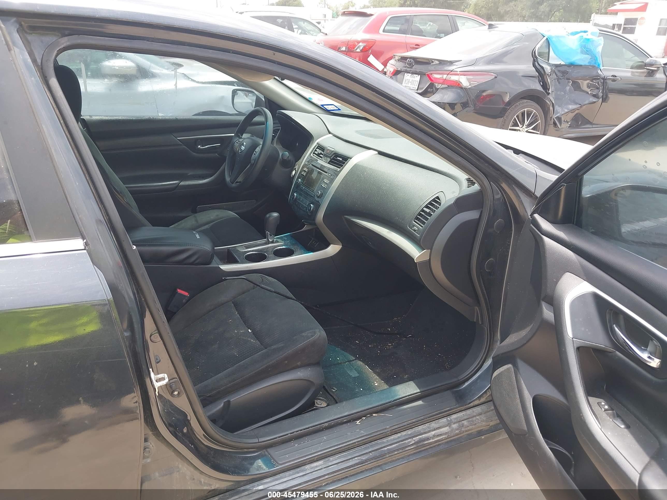 2015 Nissan Altima 2.5 S Black vin: 1N4AL3AP7FC491463