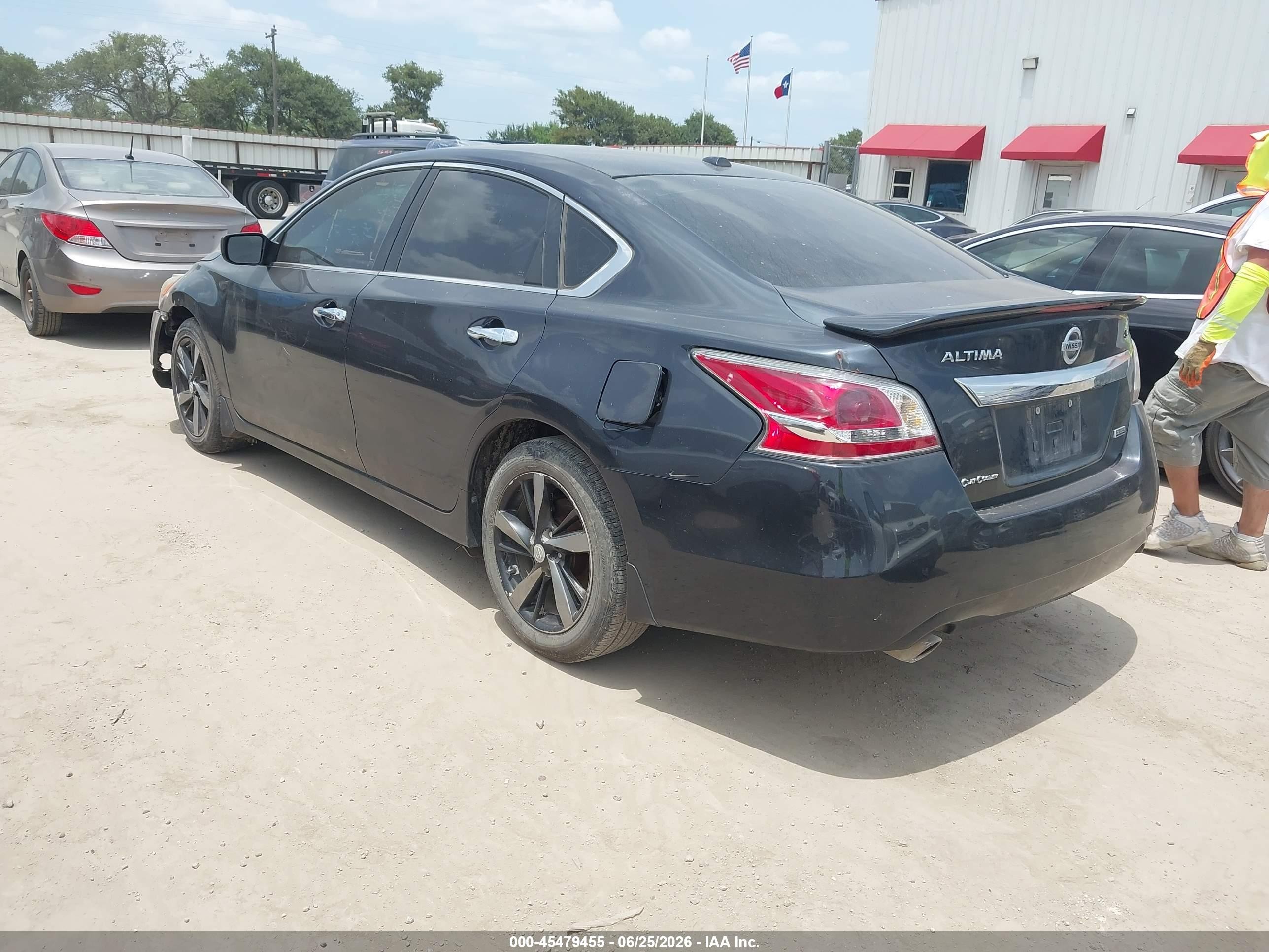 2015 Nissan Altima 2.5 S Black vin: 1N4AL3AP7FC491463