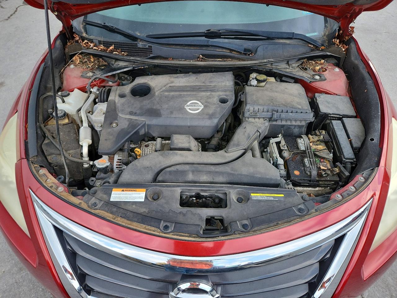 2015 Nissan Altima 2.5 S Красный vin: 1N4AL3AP7FC493147